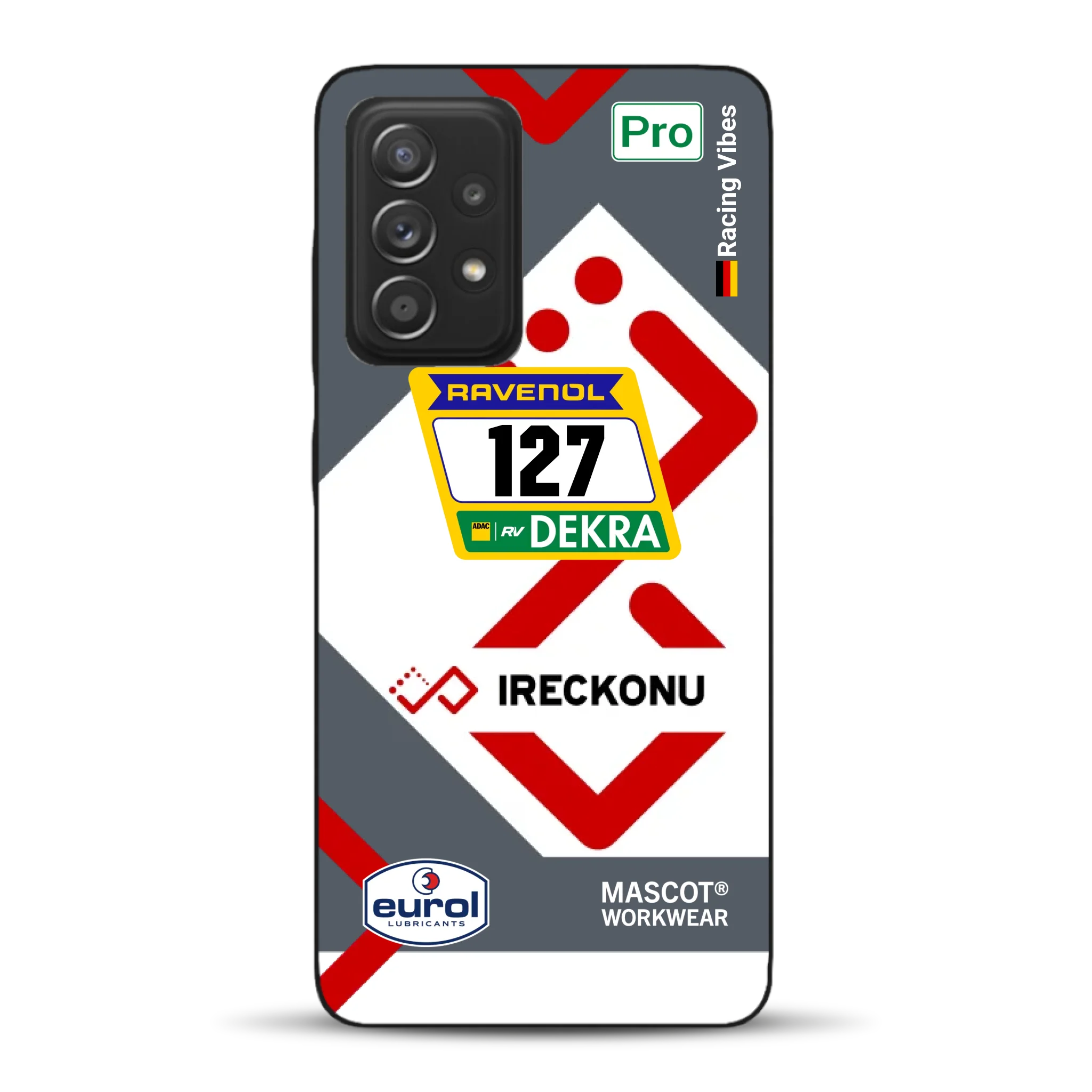 911 GT3 Ireckonu Tom Coronel NLS Livery - Custodia per cellulare personalizzata per Samsung