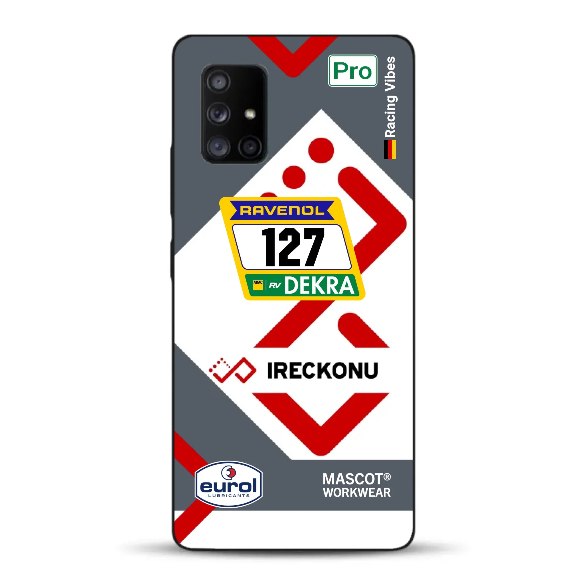 911 GT3 Ireckonu Tom Coronel NLS Livery - Custodia per cellulare personalizzata per Samsung