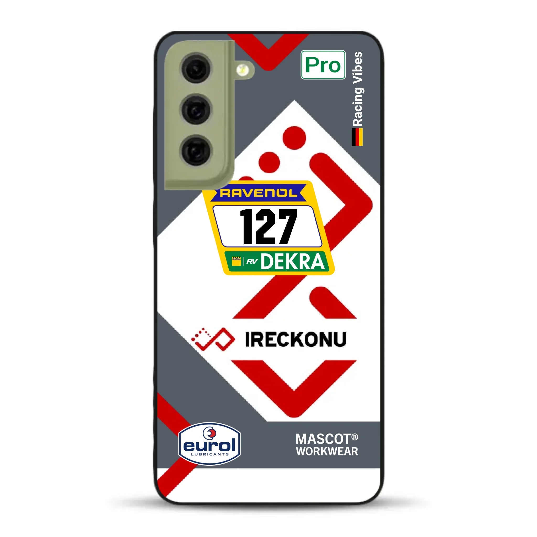 911 GT3 Ireckonu Tom Coronel NLS Livery - Custodia per cellulare personalizzata per Samsung