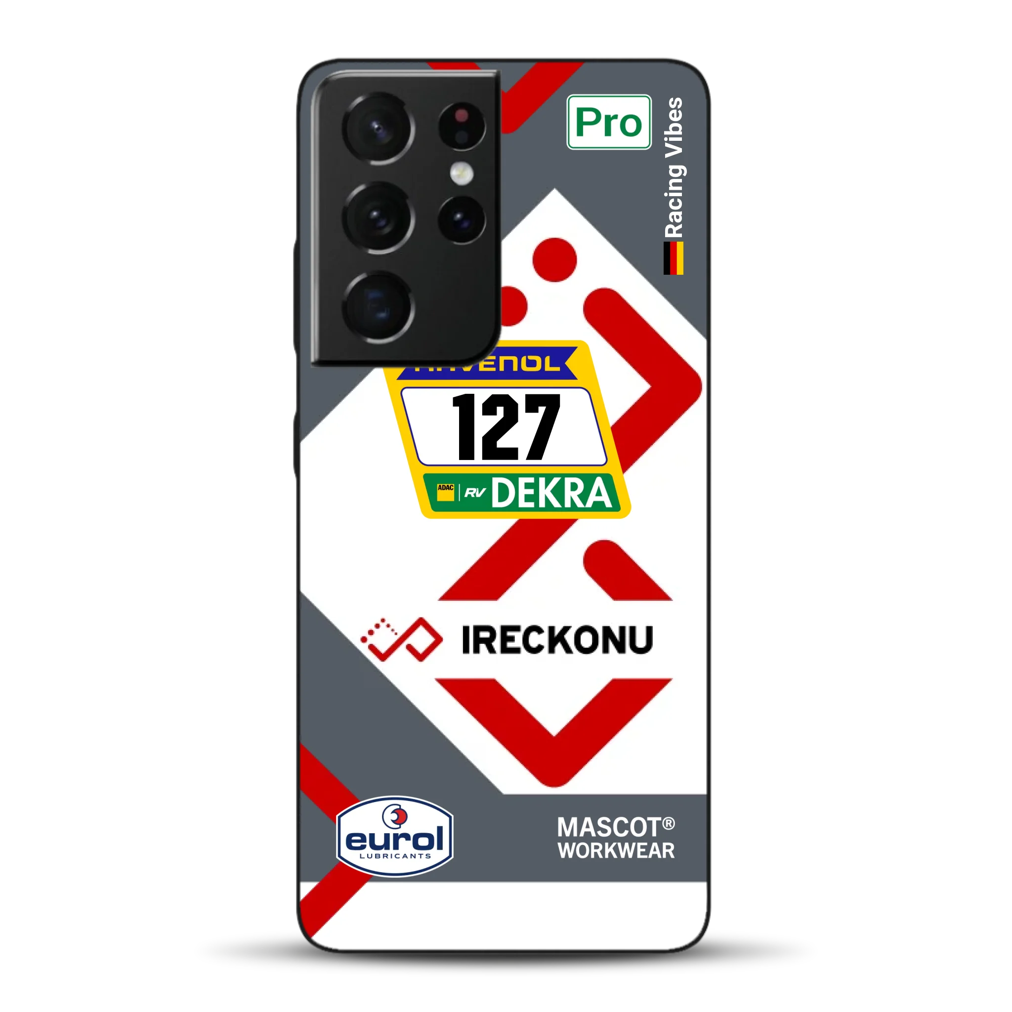911 GT3 Ireckonu Tom Coronel NLS Livery - Custodia per cellulare personalizzata per Samsung