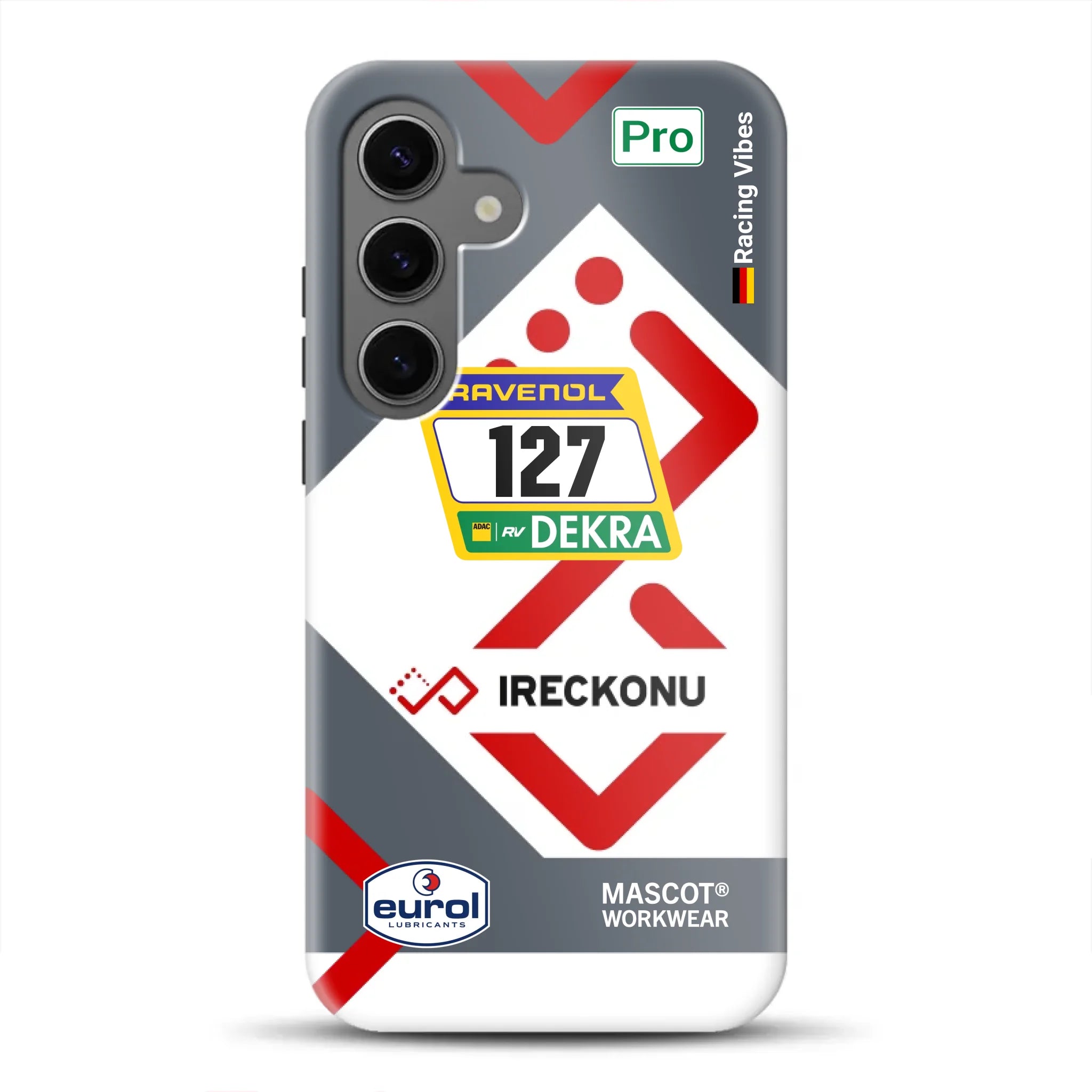 911 GT3 Ireckonu Tom Coronel NLS Livery – Custodia premium personalizzata per Samsung