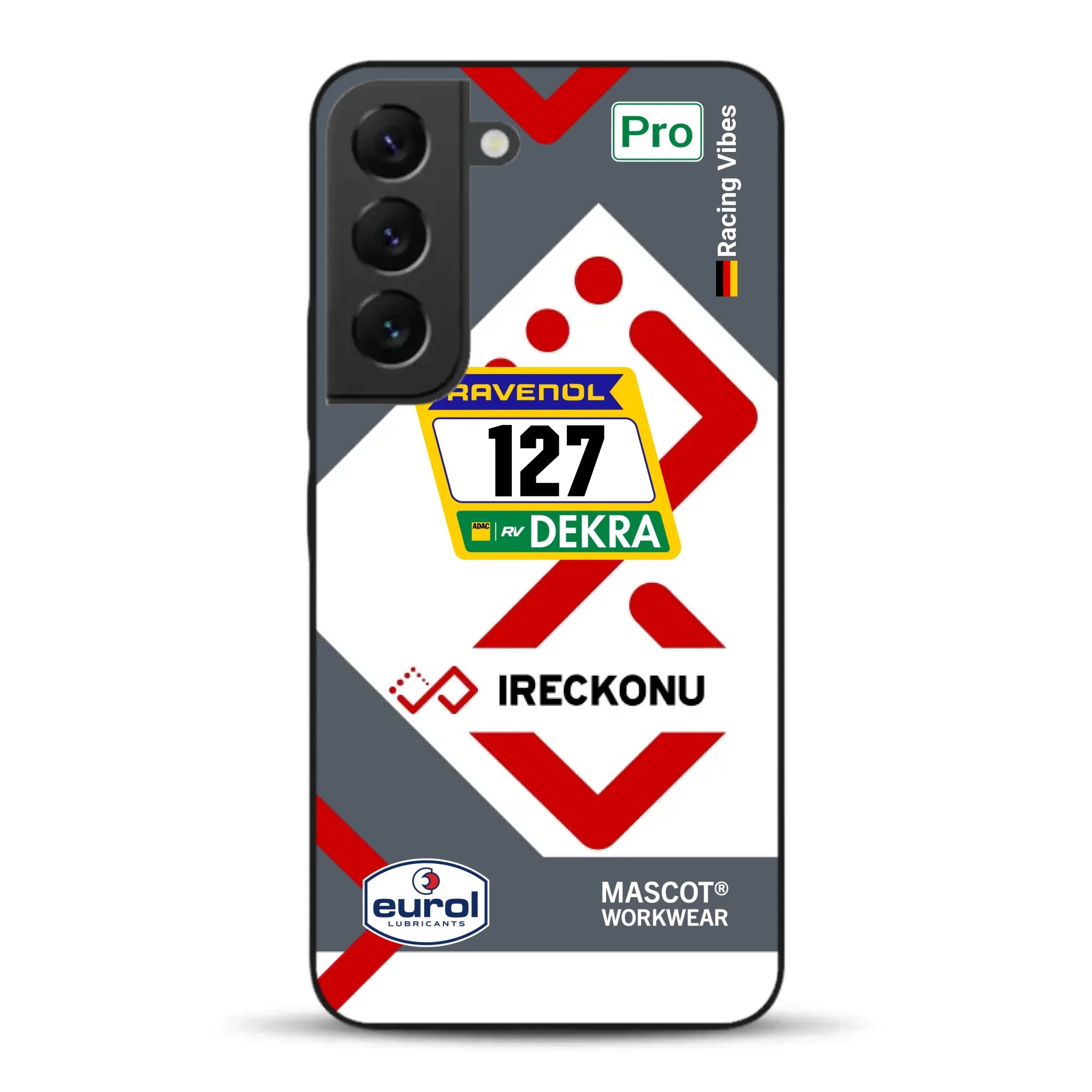 911 GT3 Ireckonu Tom Coronel NLS Livery - Individuelle Handyhülle für Samsung