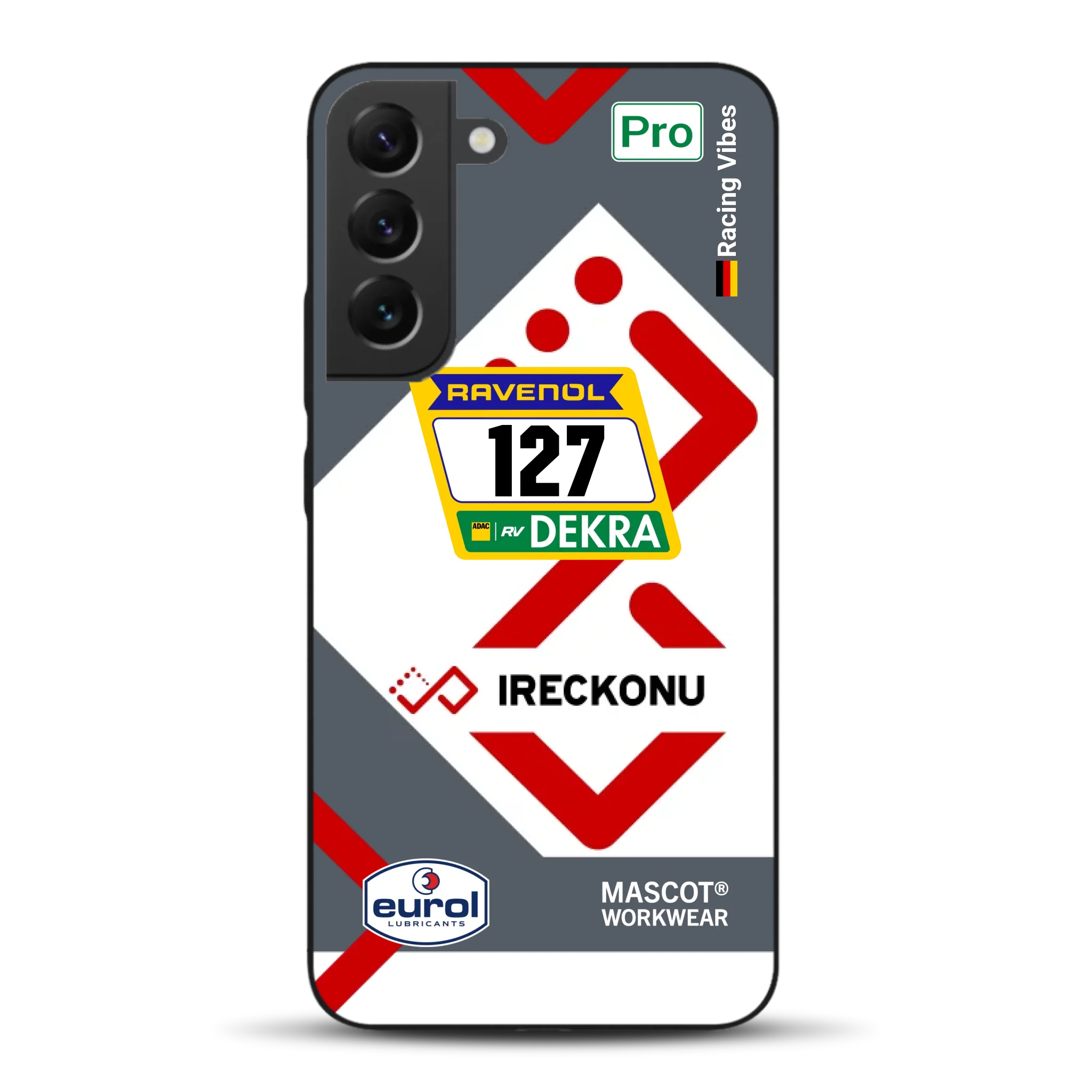 911 GT3 Ireckonu Tom Coronel NLS Livery - Custodia per cellulare personalizzata per Samsung