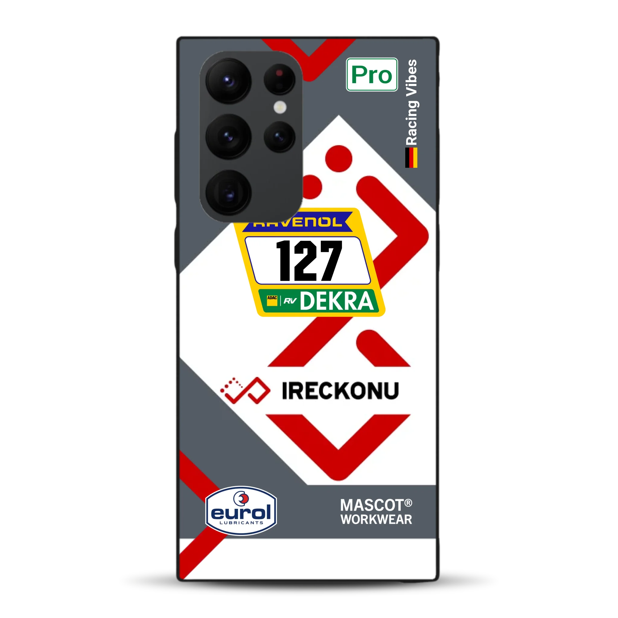 911 GT3 Ireckonu Tom Coronel NLS Livery - Individuelle Handyhülle für Samsung