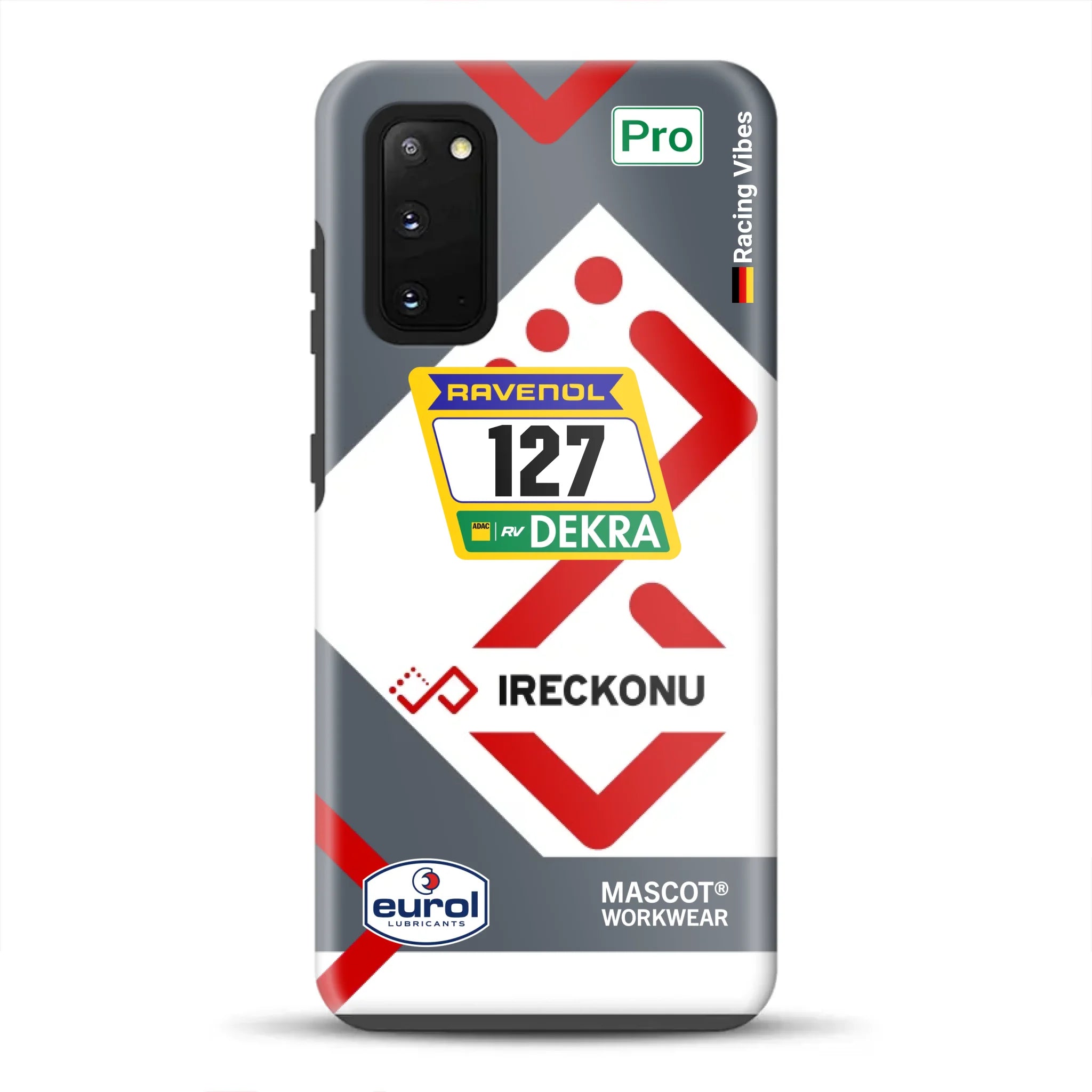911 GT3 Ireckonu Tom Coronel NLS Livery – Custodia premium personalizzata per Samsung