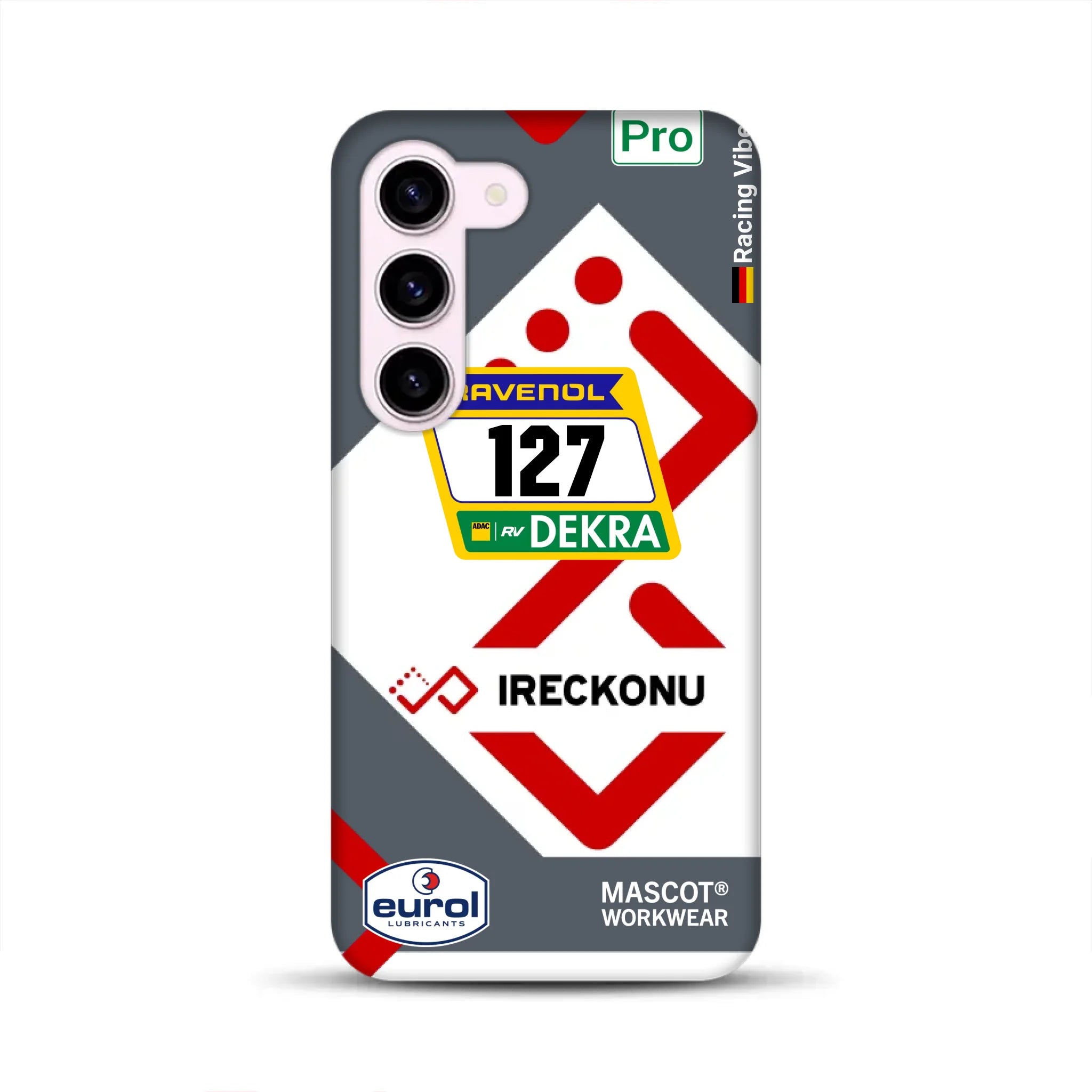 911 GT3 Ireckonu Tom Coronel NLS Livery – Custodia premium personalizzata per Samsung