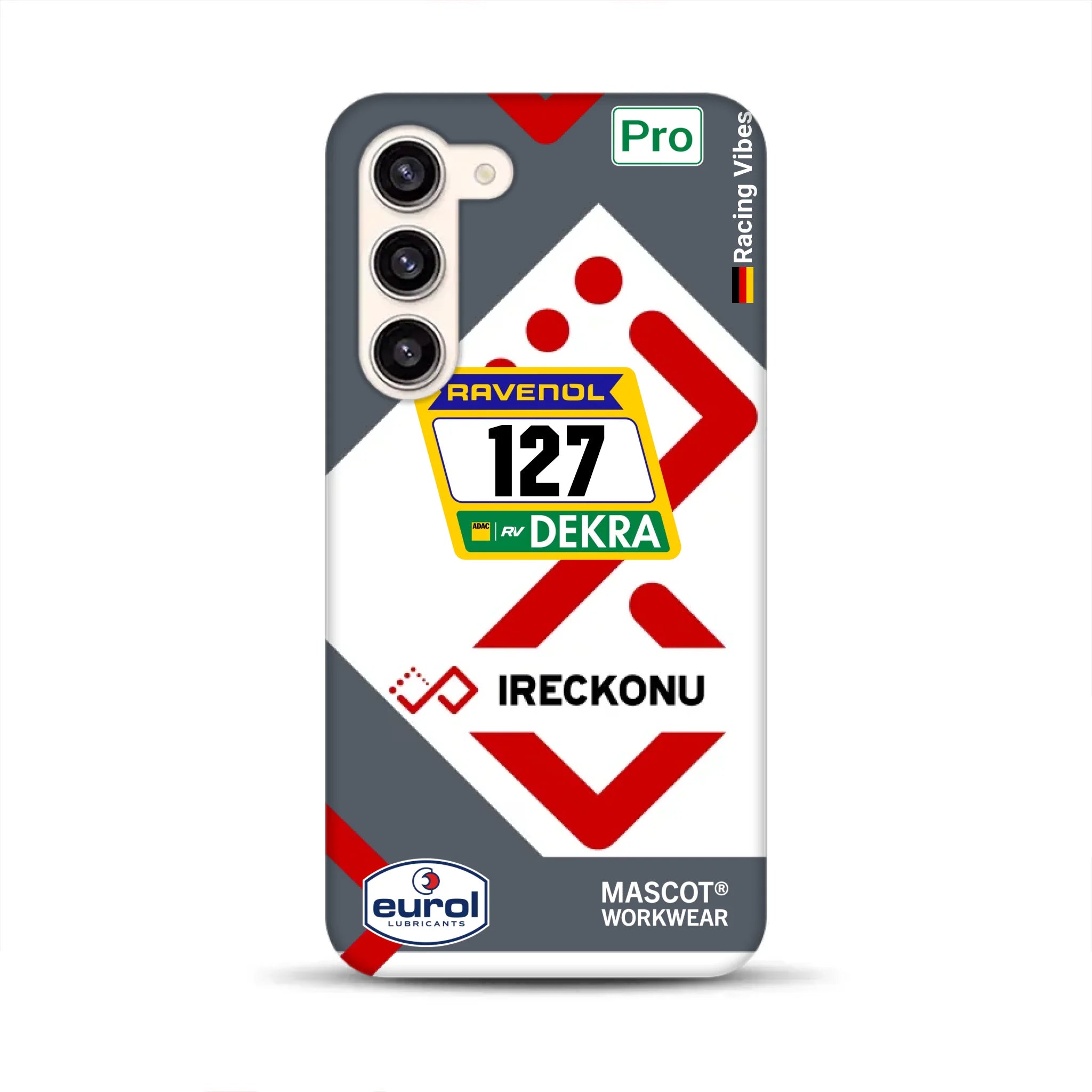 911 GT3 Ireckonu Tom Coronel NLS Livery – Custodia premium personalizzata per Samsung