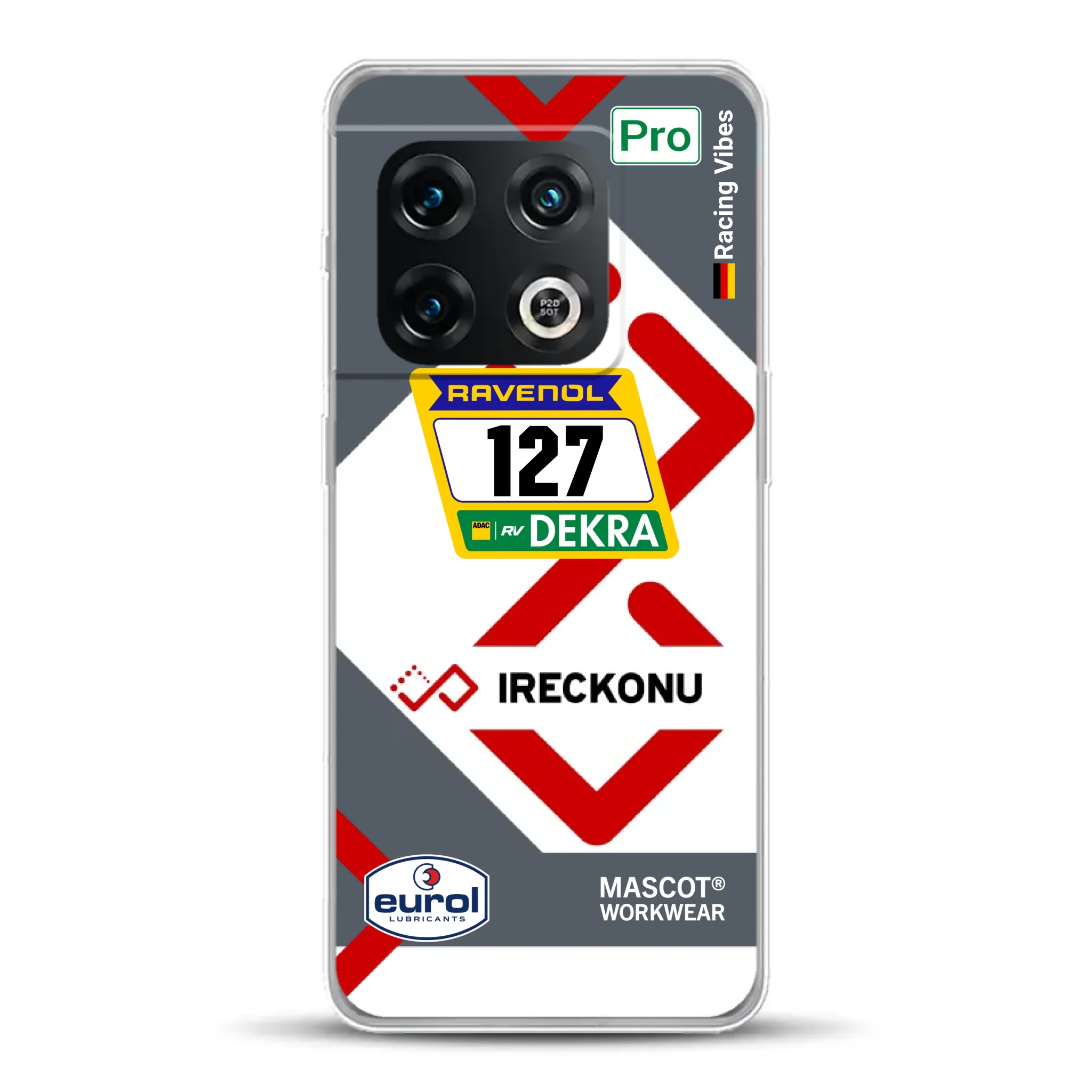911 GT3 Ireckonu Tom Coronel NLS Livery - Personnalisé coque