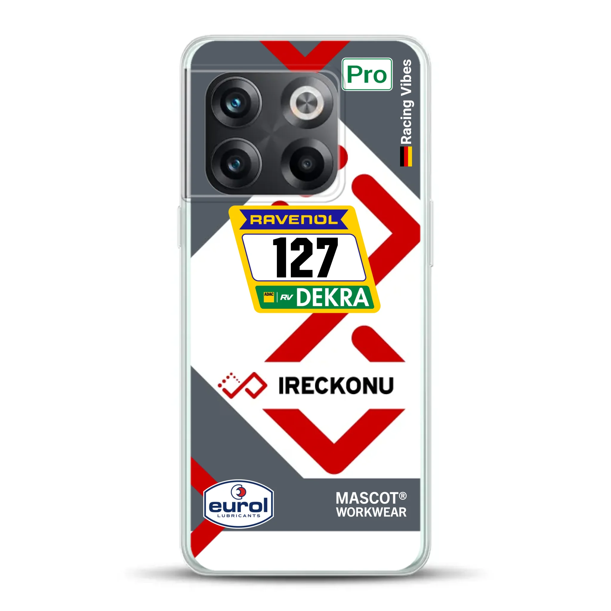 911 GT3 Ireckonu Tom Coronel NLS Livery - Personnalisé coque