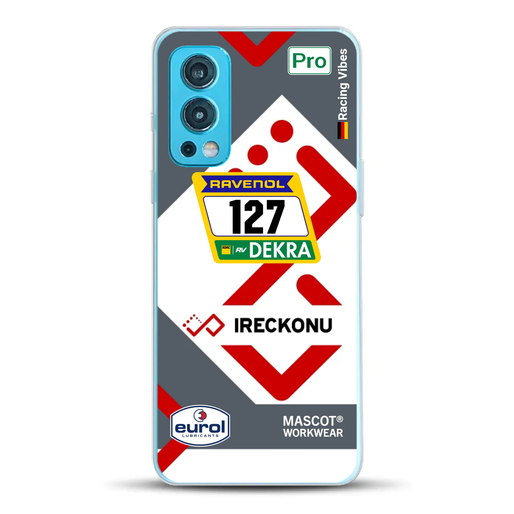 911 GT3 Ireckonu Tom Coronel NLS Livery - Personnalisé coque