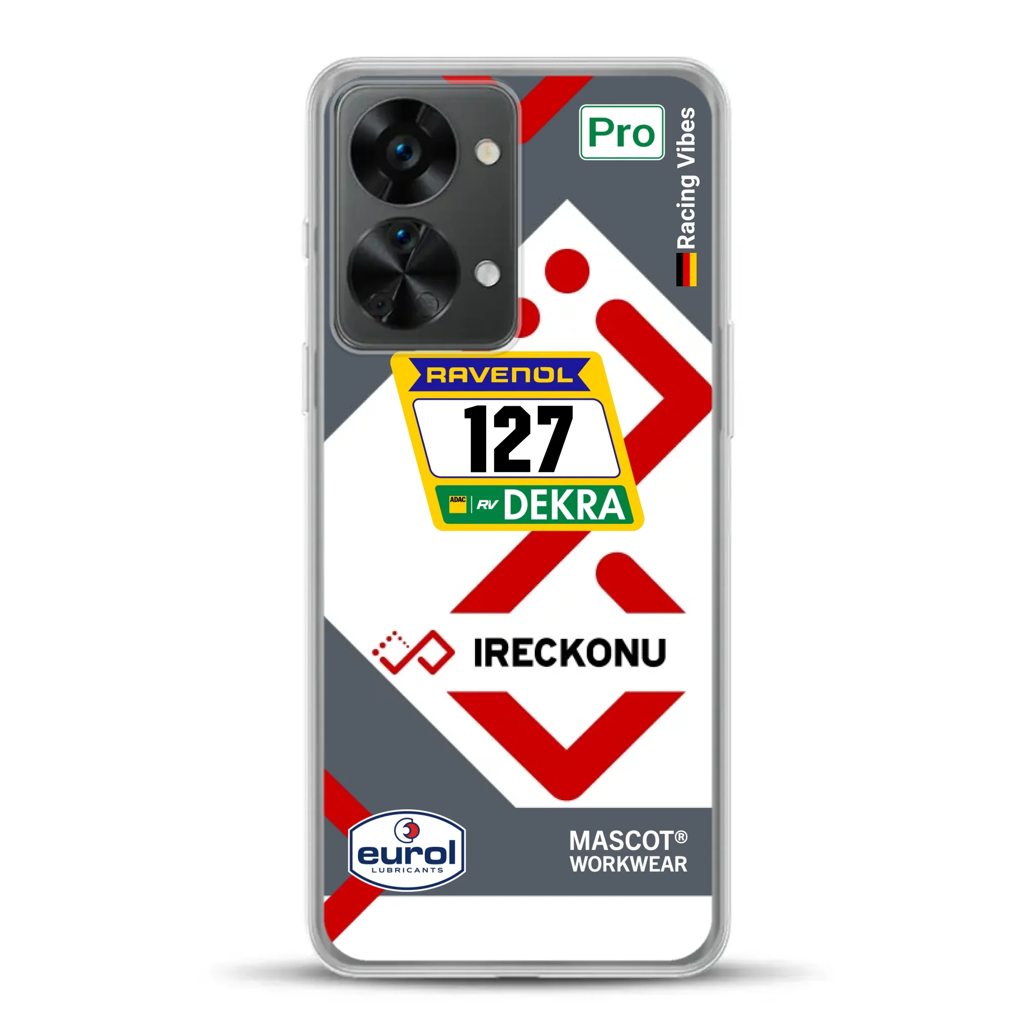 911 GT3 Ireckonu Tom Coronel NLS Livery - Personnalisé coque