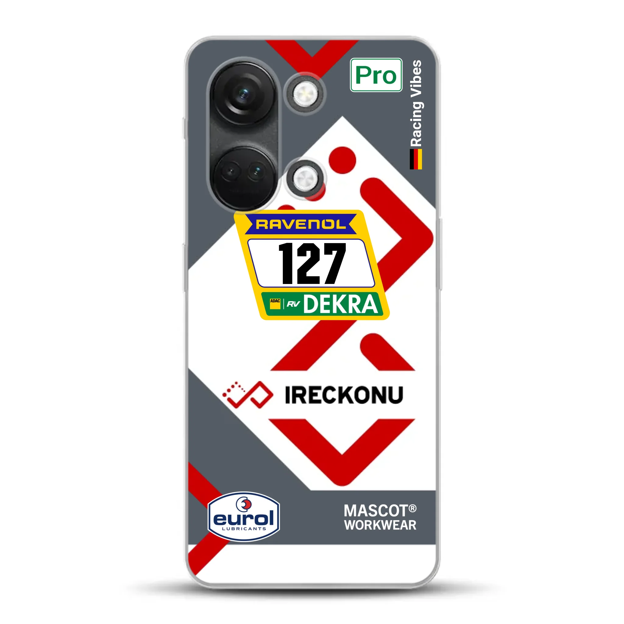911 GT3 Ireckonu Tom Coronel NLS Livery - Custodia per cellulare personalizzata