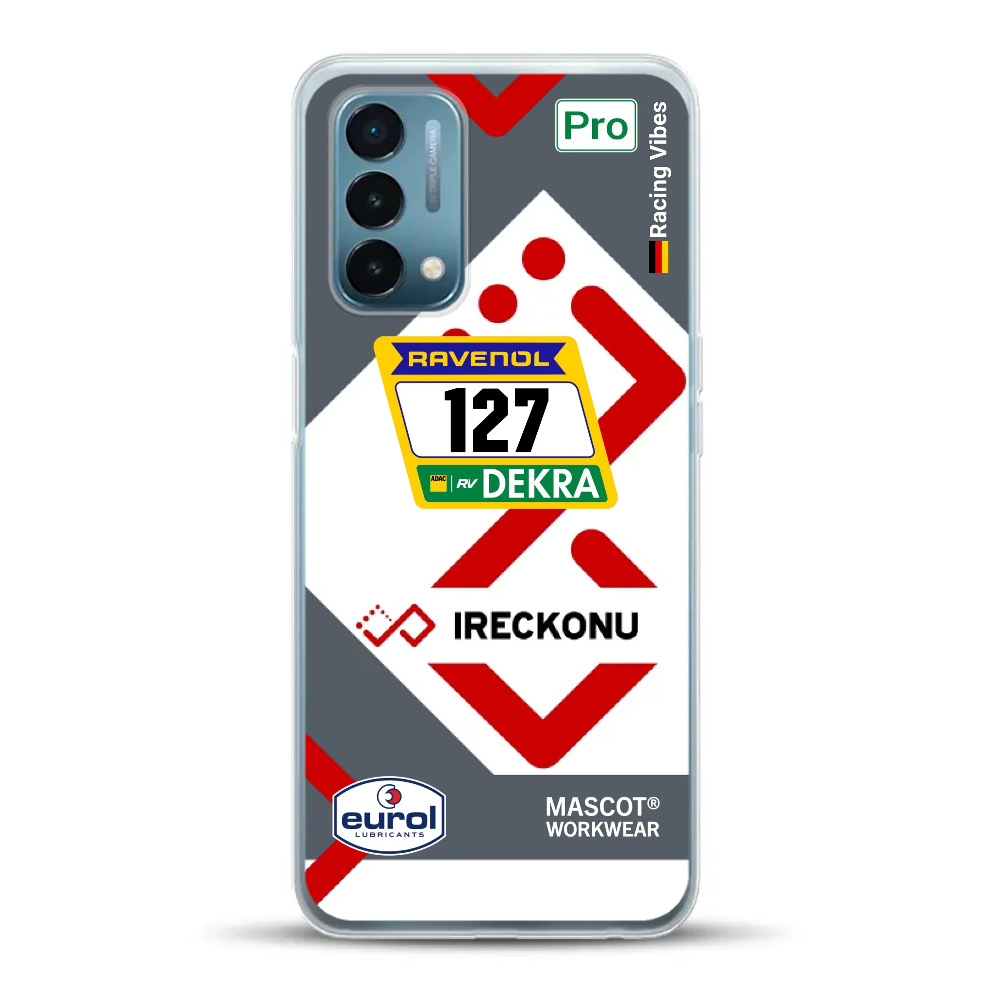 911 GT3 Ireckonu Tom Coronel NLS Livery - Individuelle Handyhülle