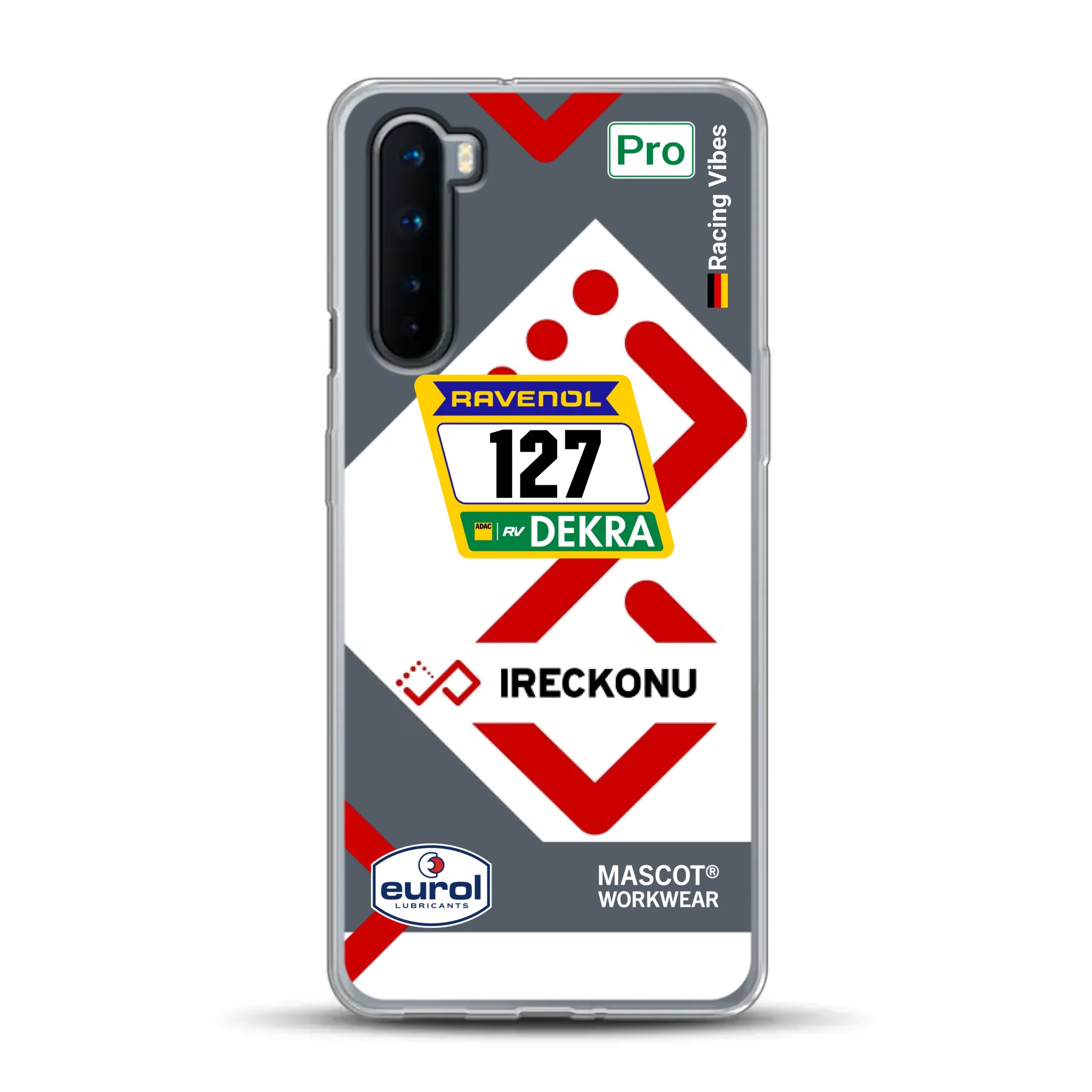 911 GT3 Ireckonu Tom Coronel NLS Livery - Custodia per cellulare personalizzata