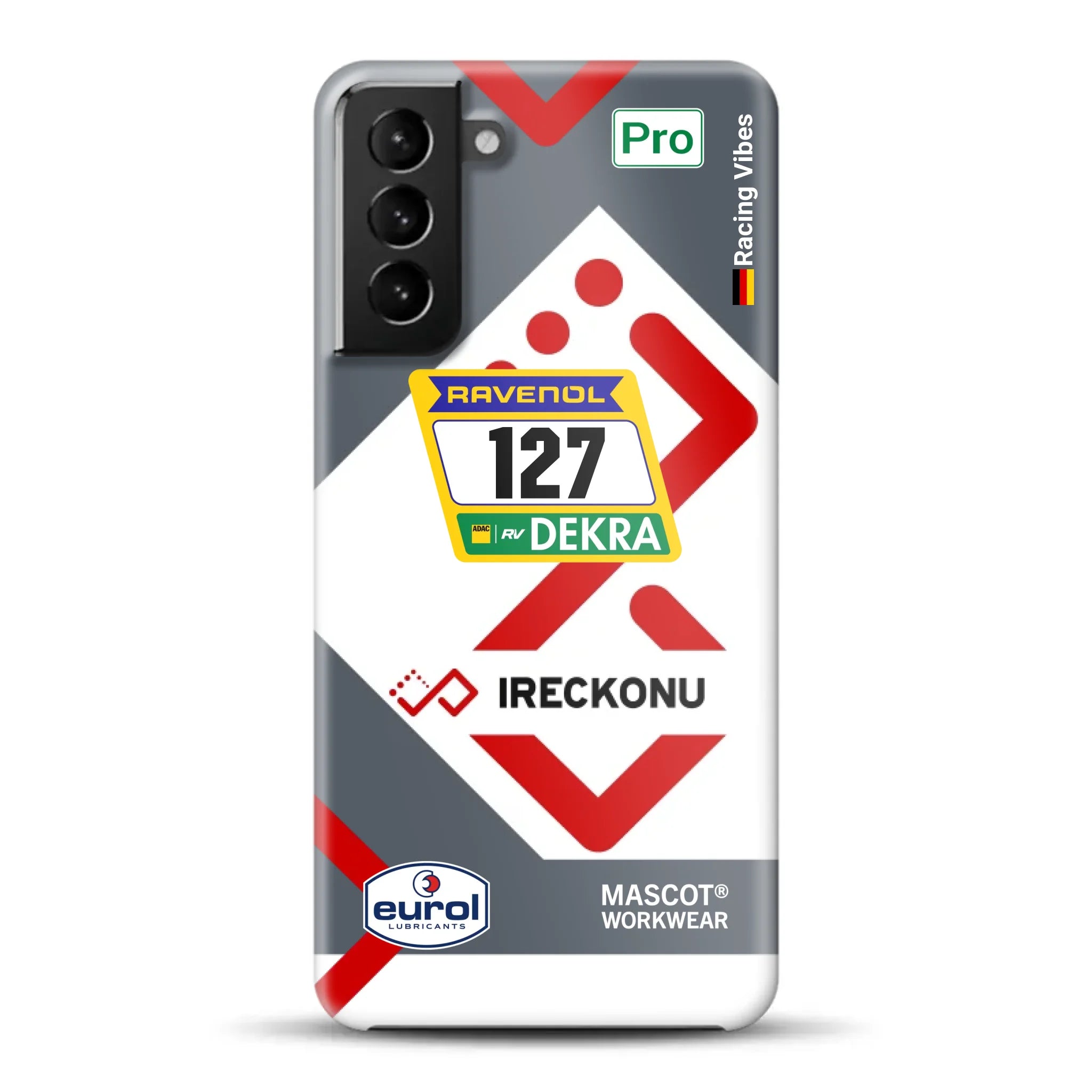 911 GT3 Ireckonu Tom Coronel NLS Livery - Custodia rigida per Samsung