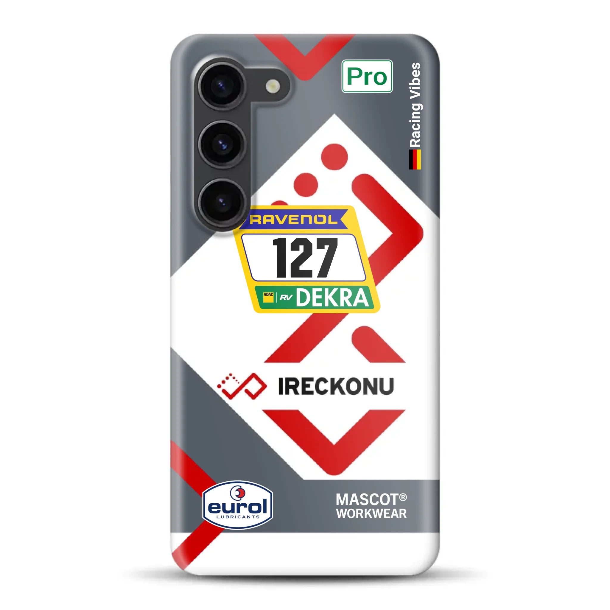 911 GT3 Ireckonu Tom Coronel NLS Livery - Individuelle Hardcase Hülle für Samsung