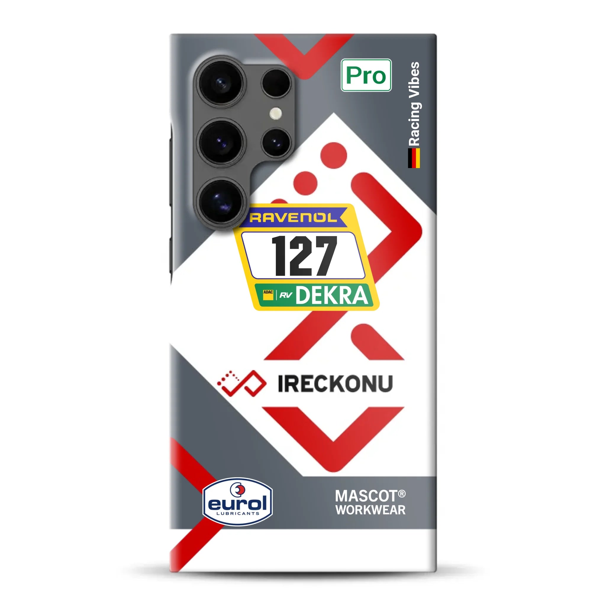 911 GT3 Ireckonu Tom Coronel NLS Livery - Individuelle Hardcase Hülle für Samsung