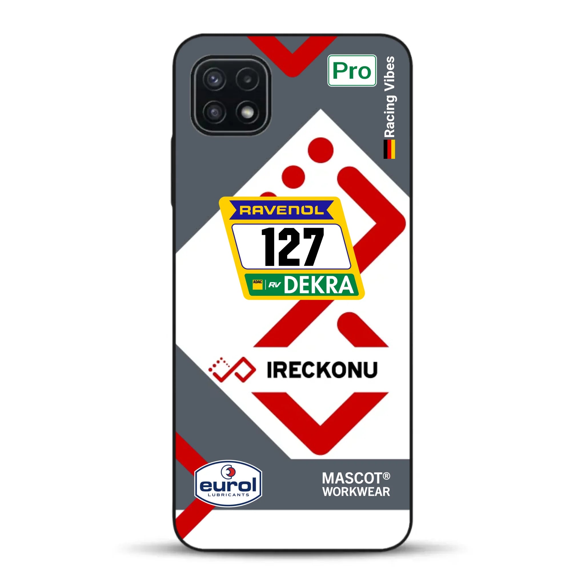 911 GT3 Ireckonu Tom Coronel NLS Livery - Individuelle Handyhülle für Samsung