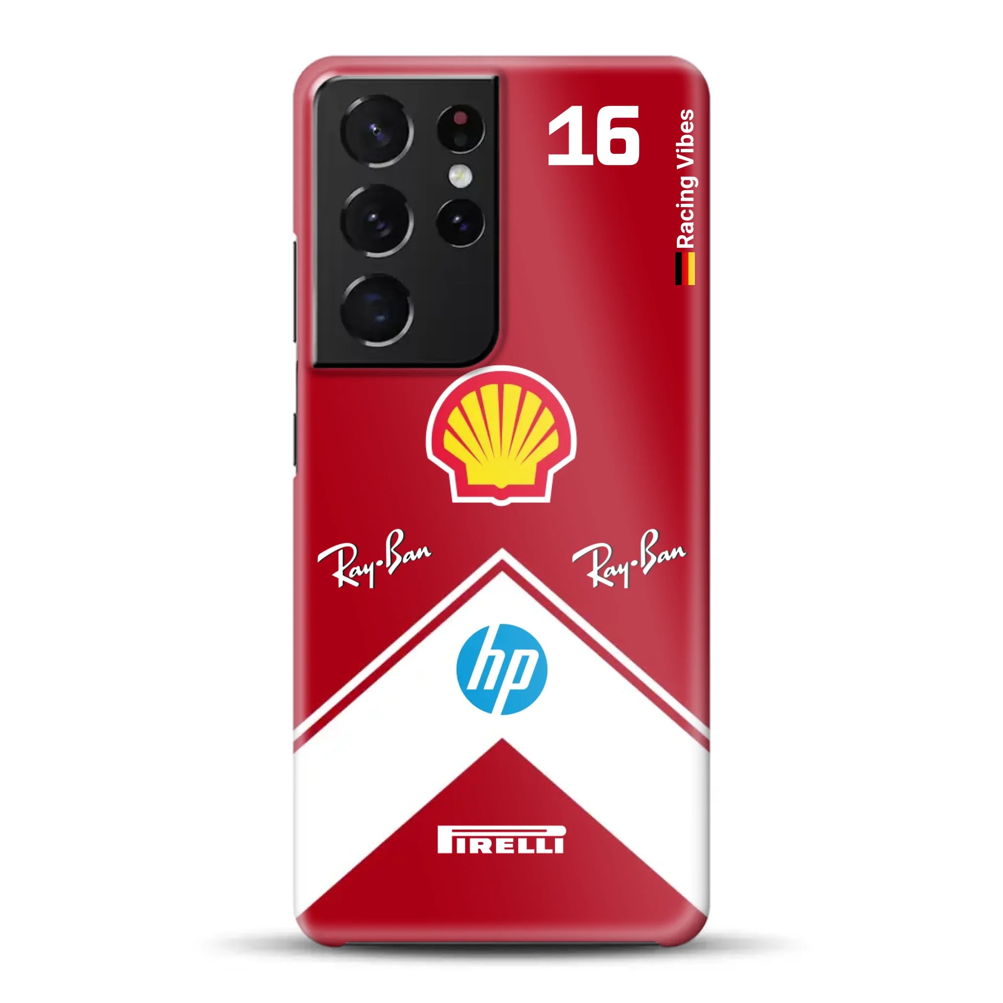 Ferrari F1 2025 SF-25 Livery - Individuelle Hardcase Hülle für Samsung