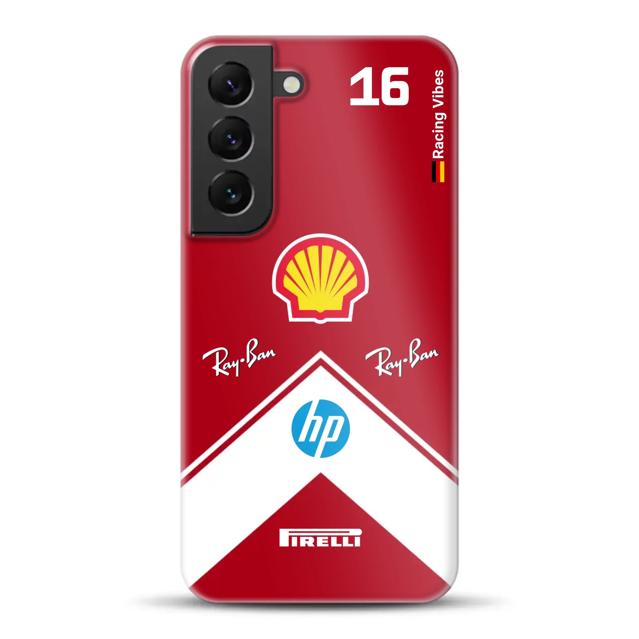 Ferrari F1 2025 SF-25 Livery - Individuelle Hardcase Hülle für Samsung