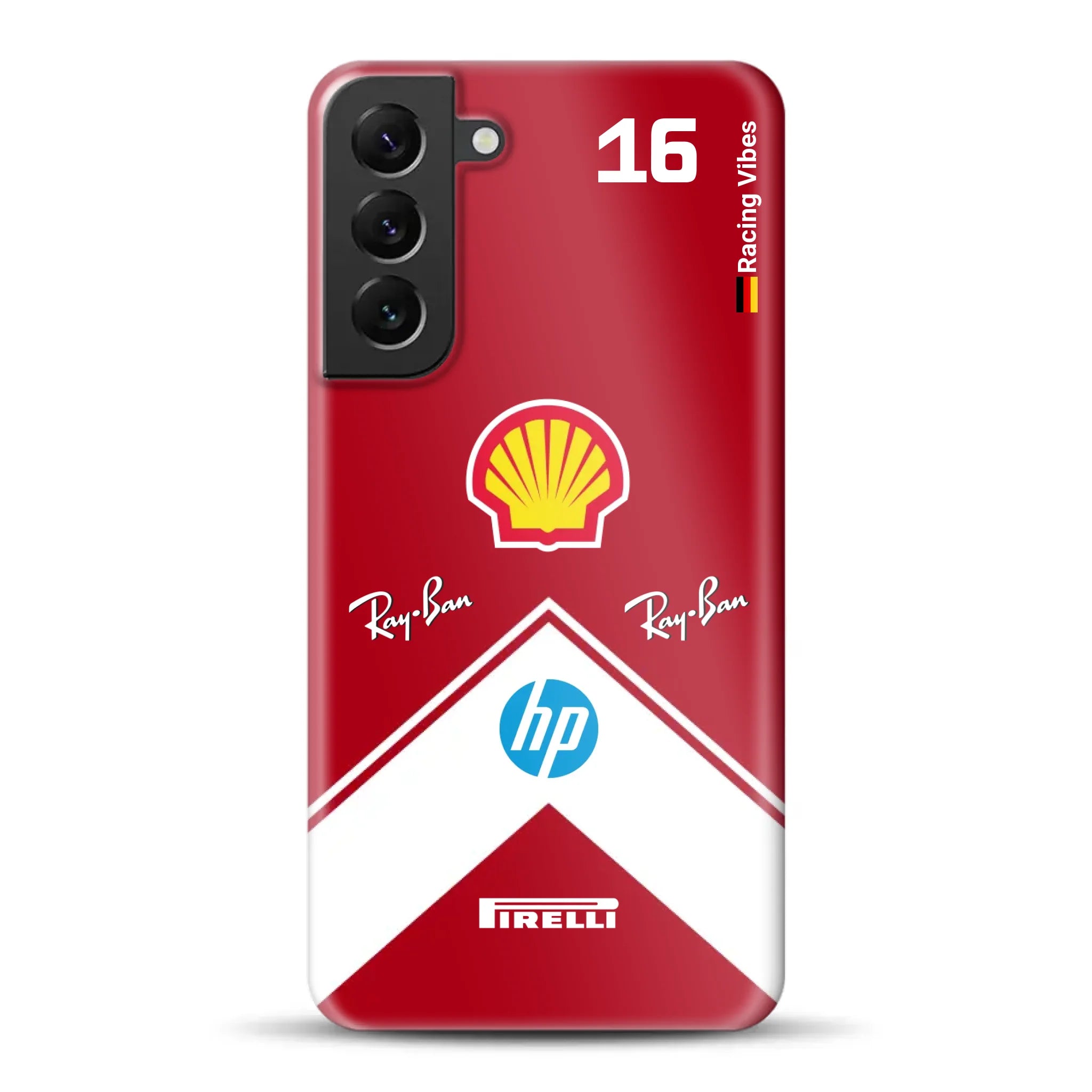 Ferrari F1 2025 SF-25 Livery - Individuelle Hardcase Hülle für Samsung