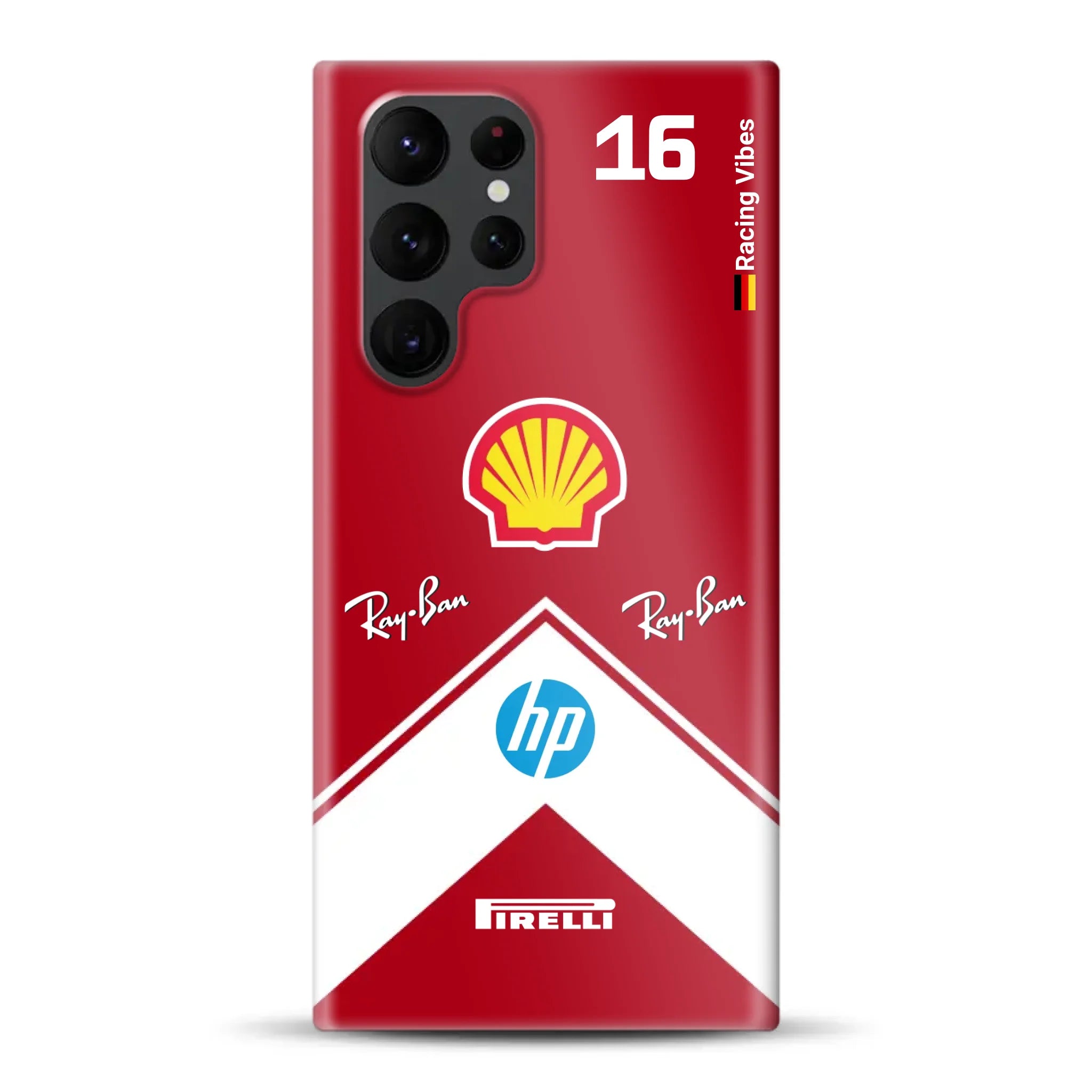 Ferrari F1 2025 SF-25 Livery - Individuelle Hardcase Hülle für Samsung