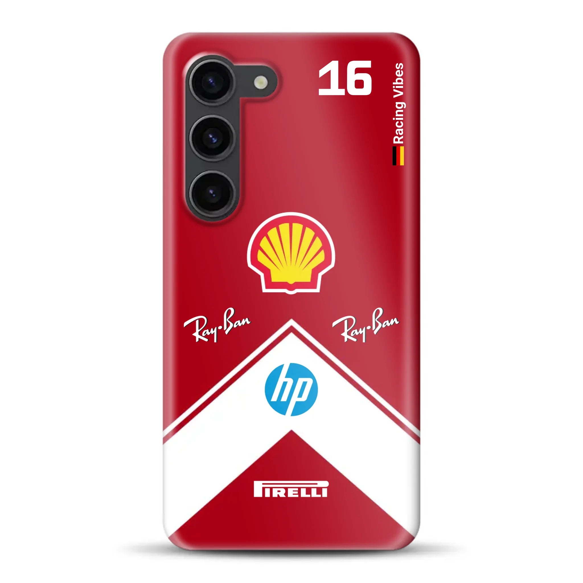 Ferrari F1 2025 SF-25 Livery - Individuelle Hardcase Hülle für Samsung