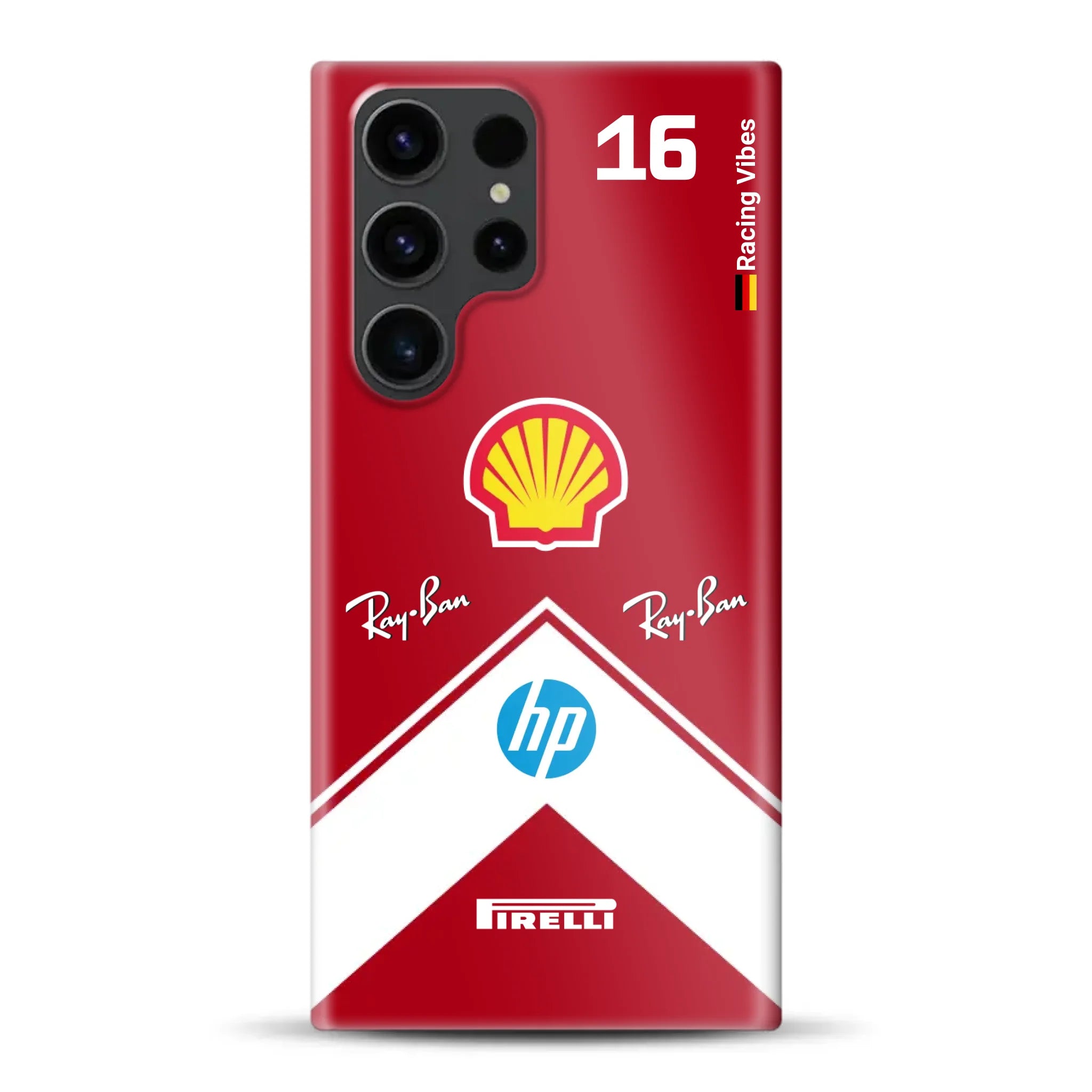 Ferrari F1 2025 SF-25 Livery - Individuelle Hardcase Hülle für Samsung