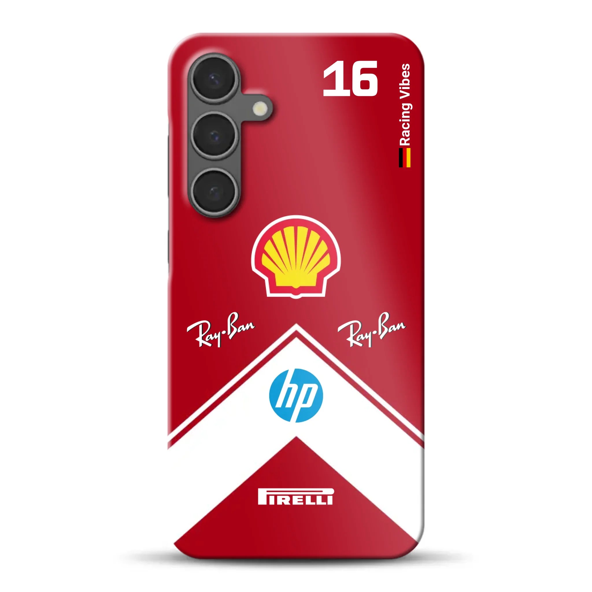 Ferrari F1 2025 SF-25 Livery - Individuelle Hardcase Hülle für Samsung