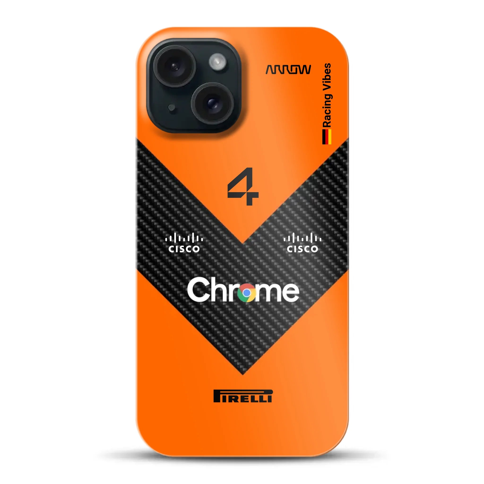 McL F1 2025 MCL39 Livery - Custodia rigida per iPhone