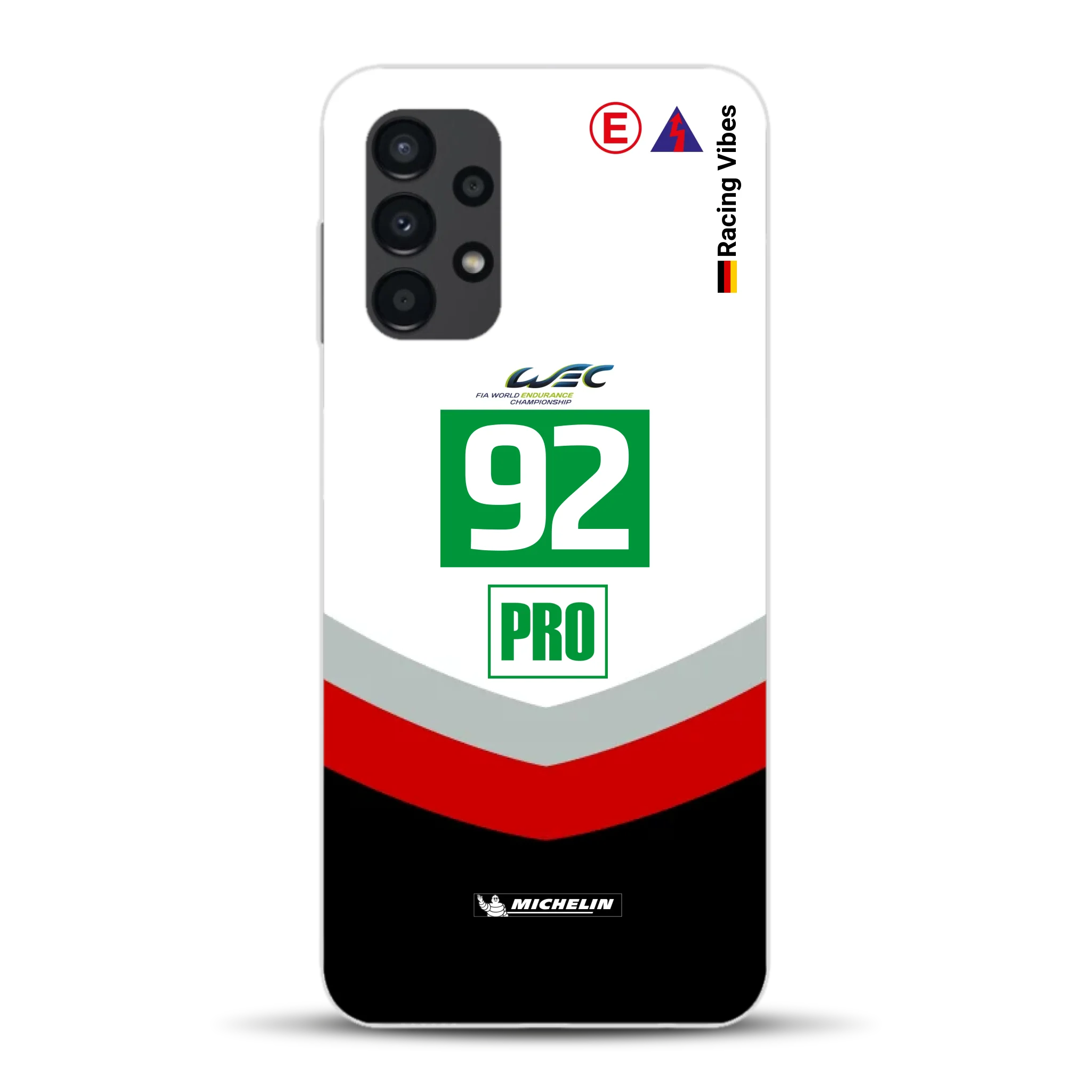 911 RSR 2017 Livery - Custodia per cellulare personalizzata per Samsung