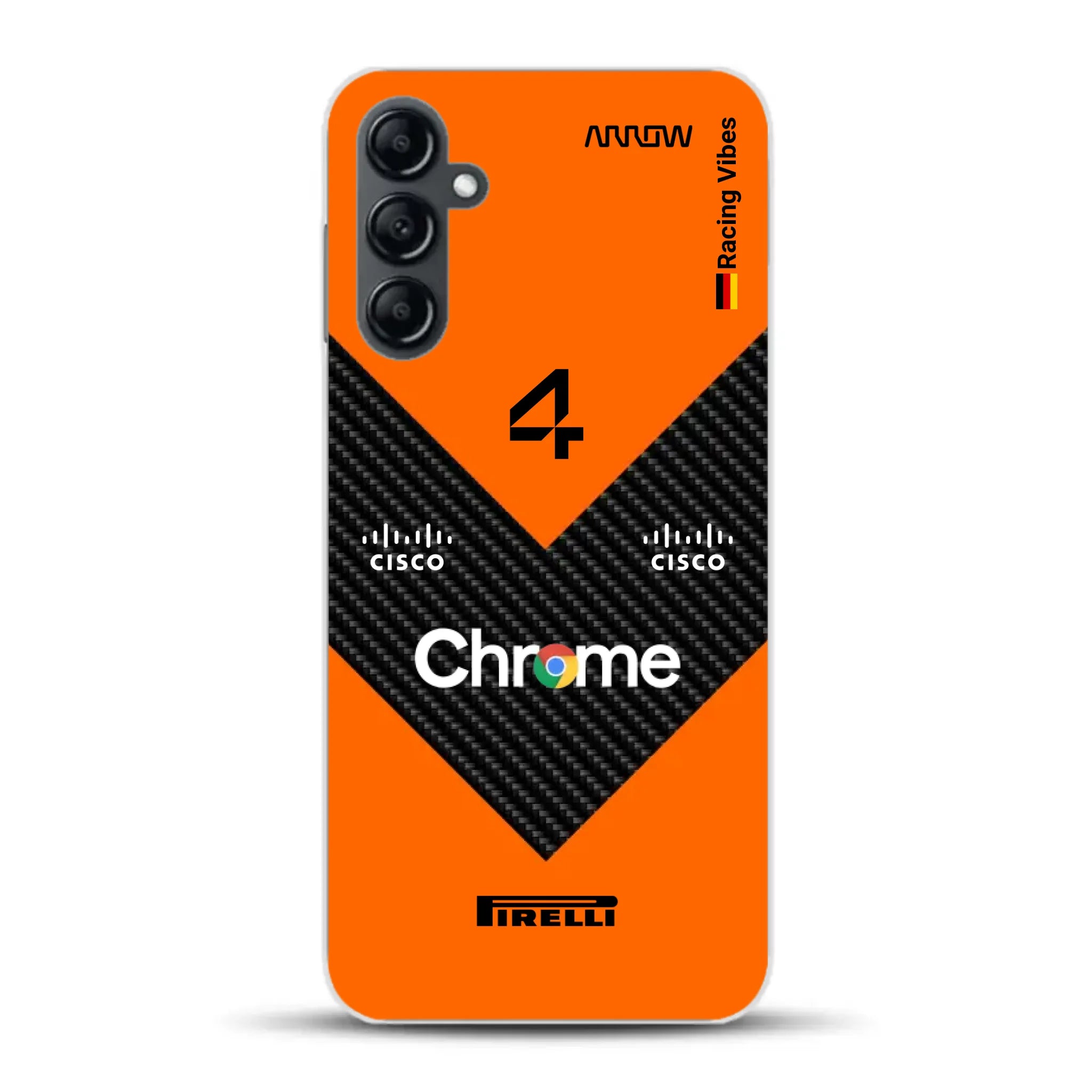McL F1 2025 MCL39 Livery - Individuelle Handyhülle für Samsung