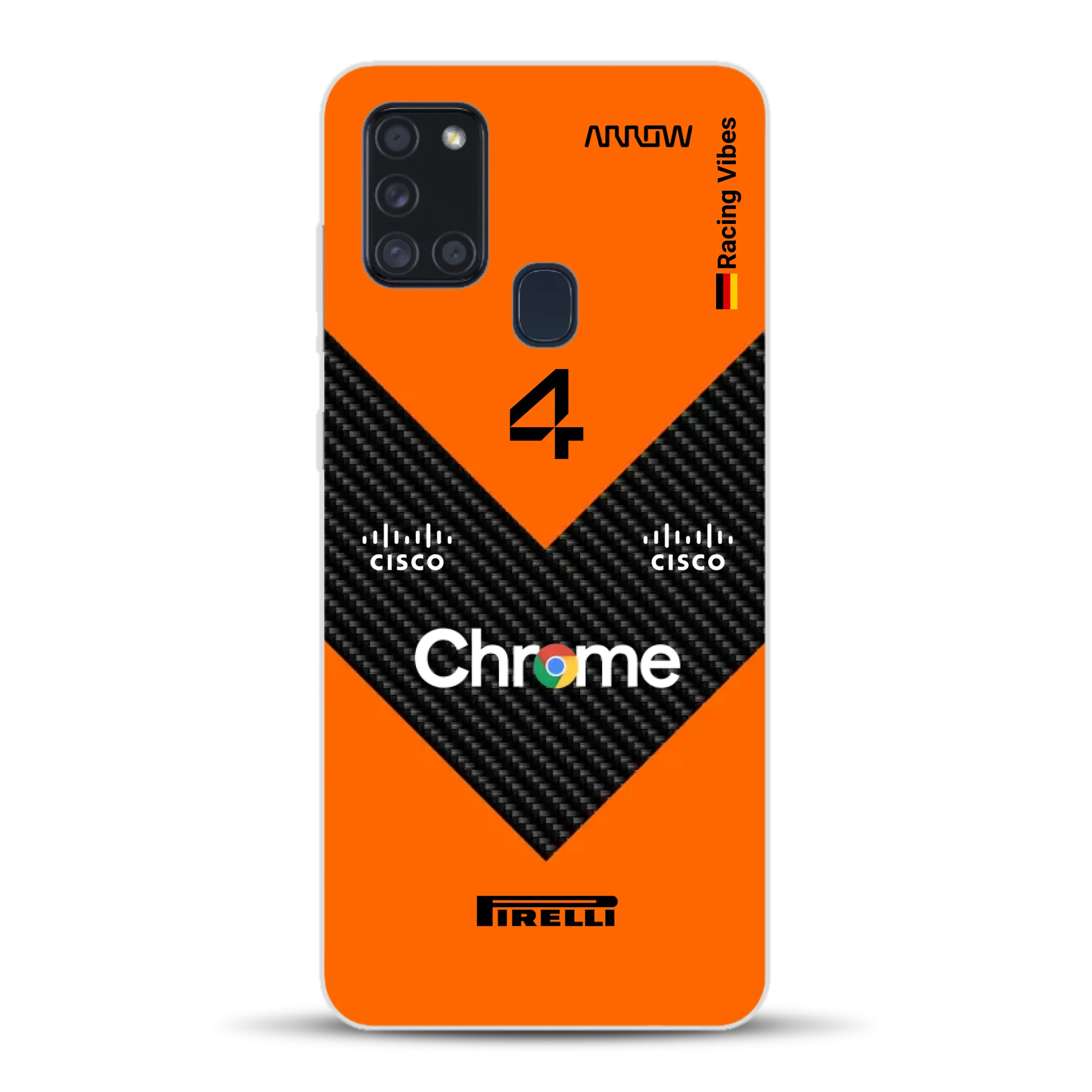 McL F1 2025 MCL39 Livery - Custodia per cellulare personalizzata per Samsung