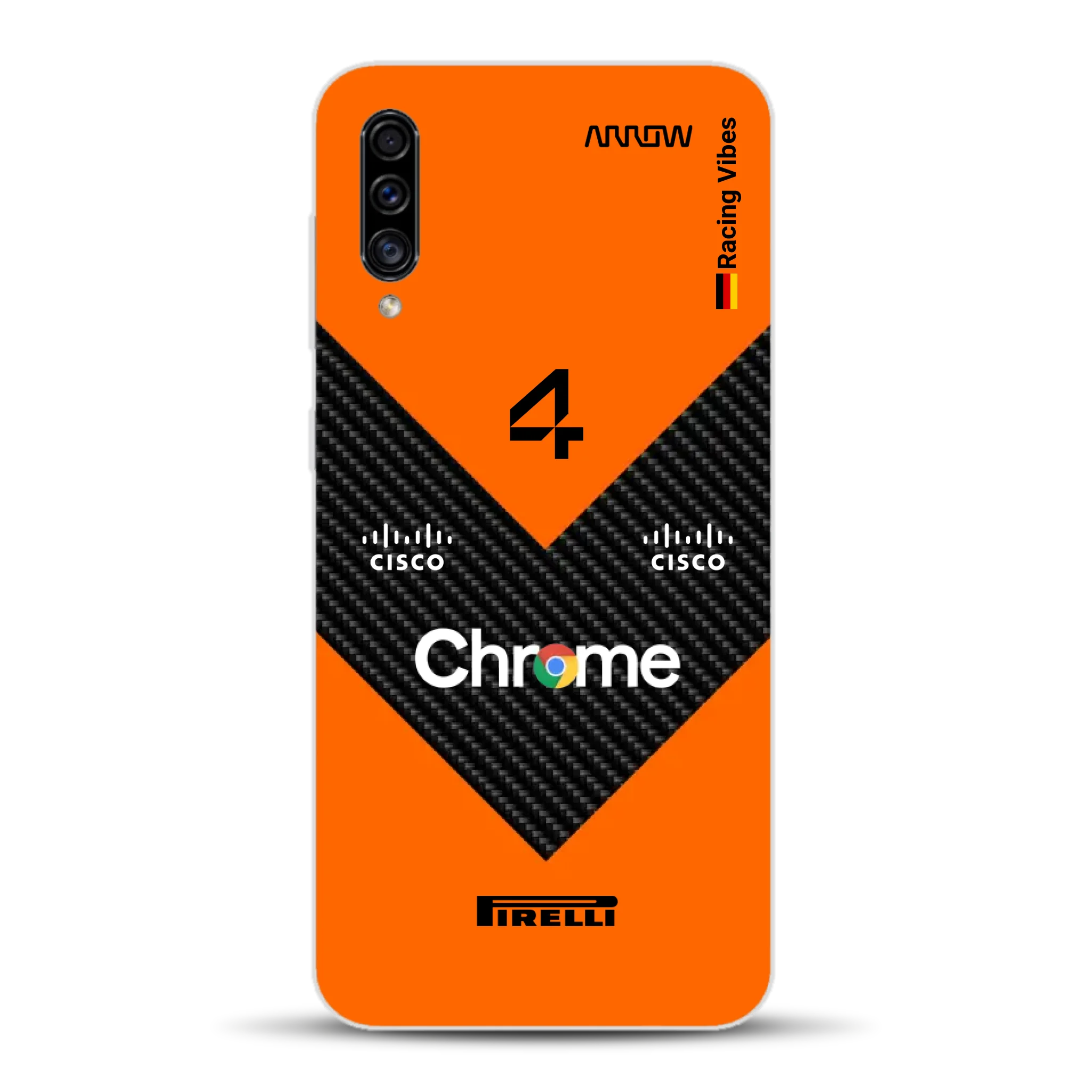 McL F1 2025 MCL39 Livery - Custodia per cellulare personalizzata per Samsung
