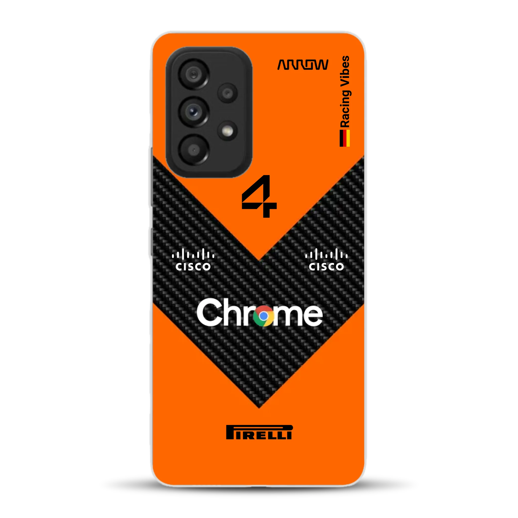 McL F1 2025 MCL39 Livery - Custodia per cellulare personalizzata per Samsung