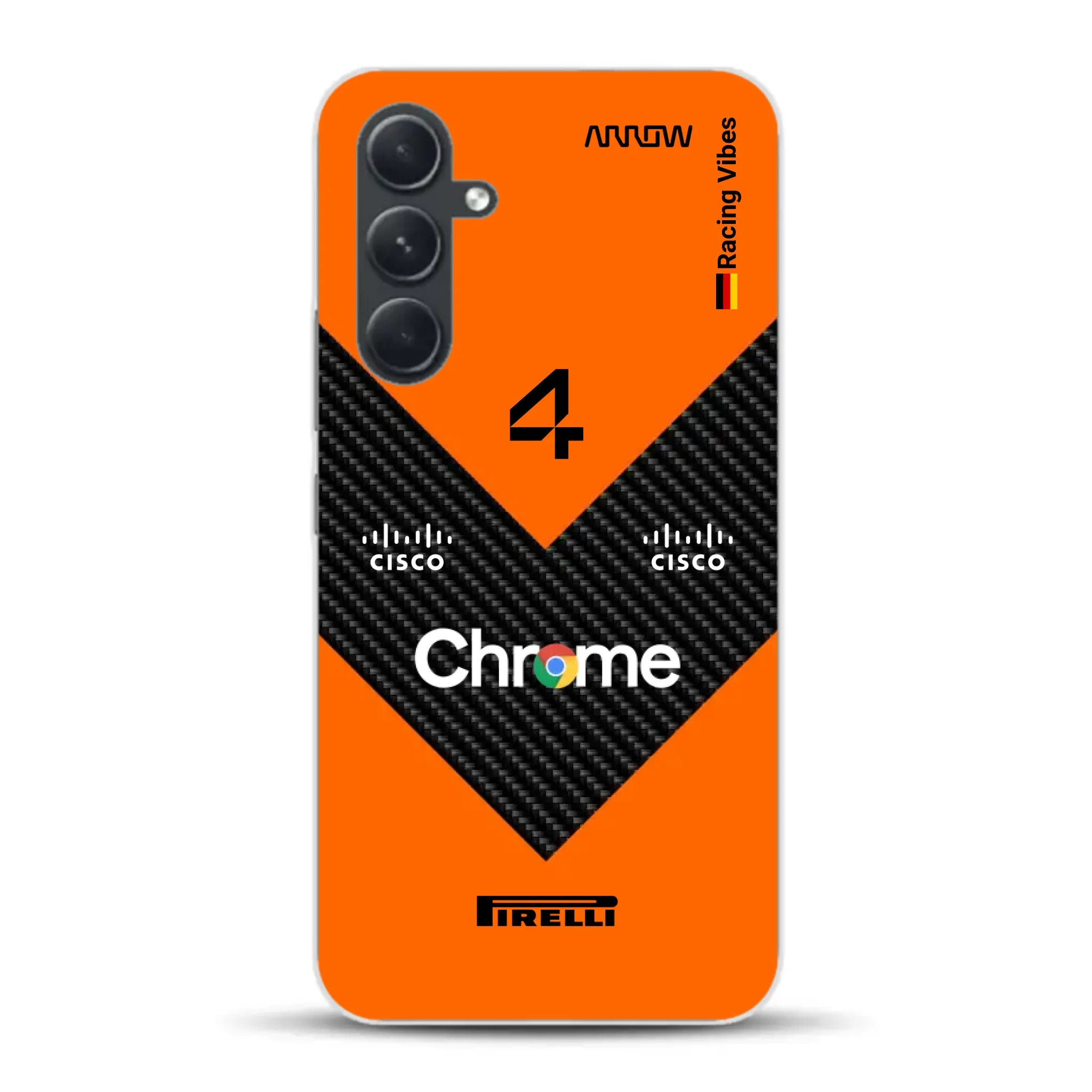 McL F1 2025 MCL39 Livery - Custodia per cellulare personalizzata per Samsung