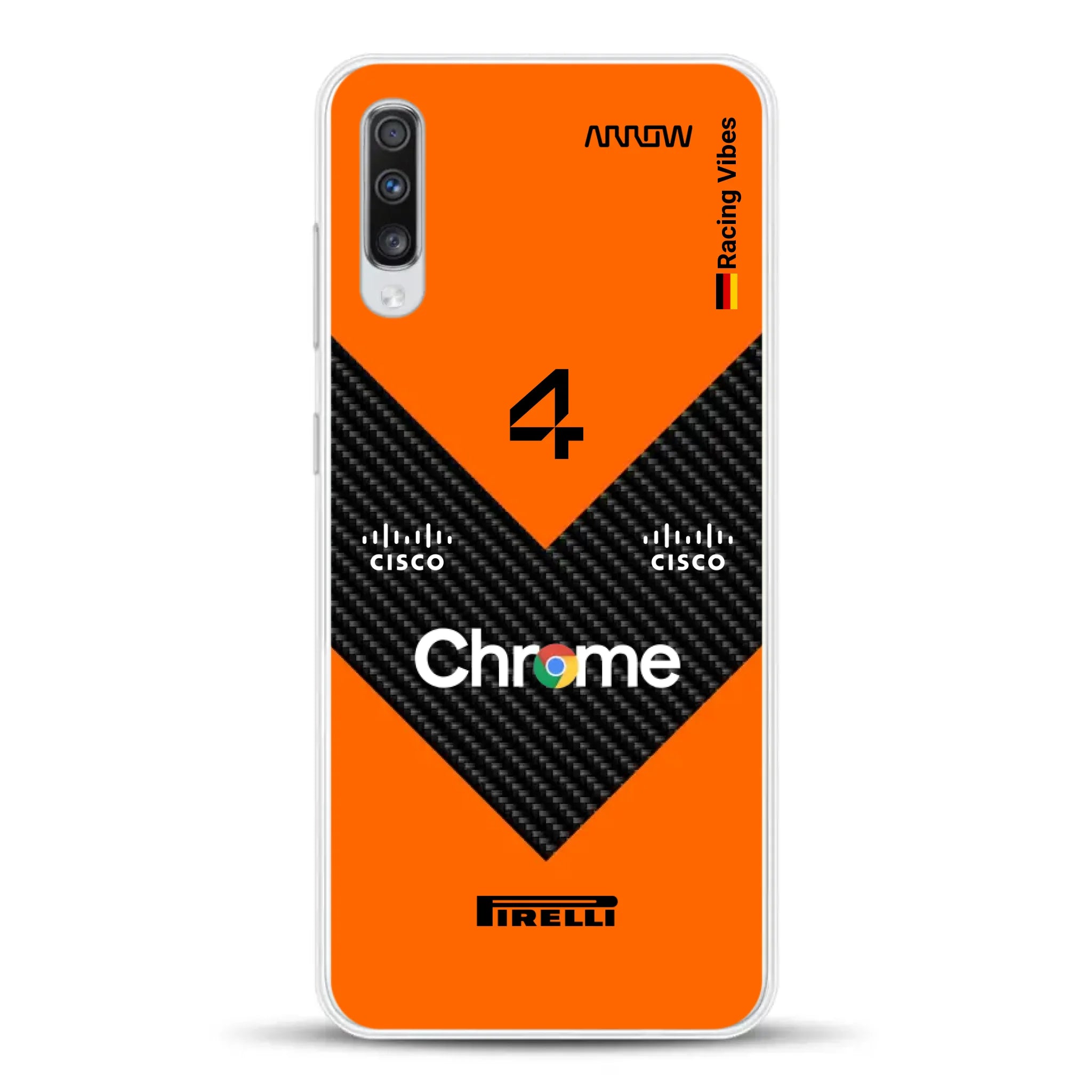 McL F1 2025 MCL39 Livery - Custodia per cellulare personalizzata per Samsung