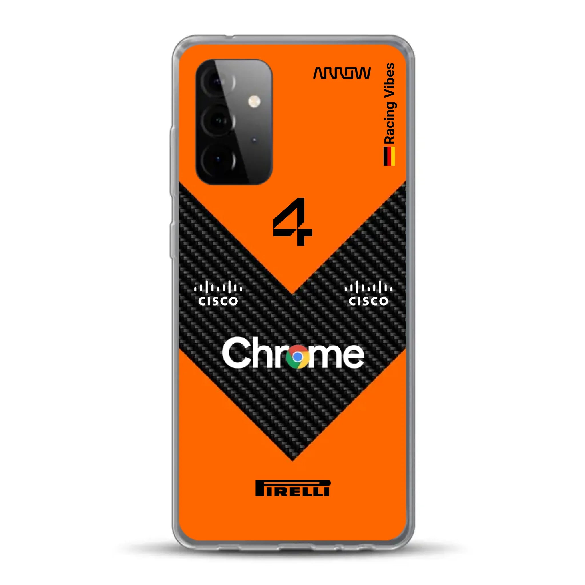 McL F1 2025 MCL39 Livery - Custodia per cellulare personalizzata per Samsung