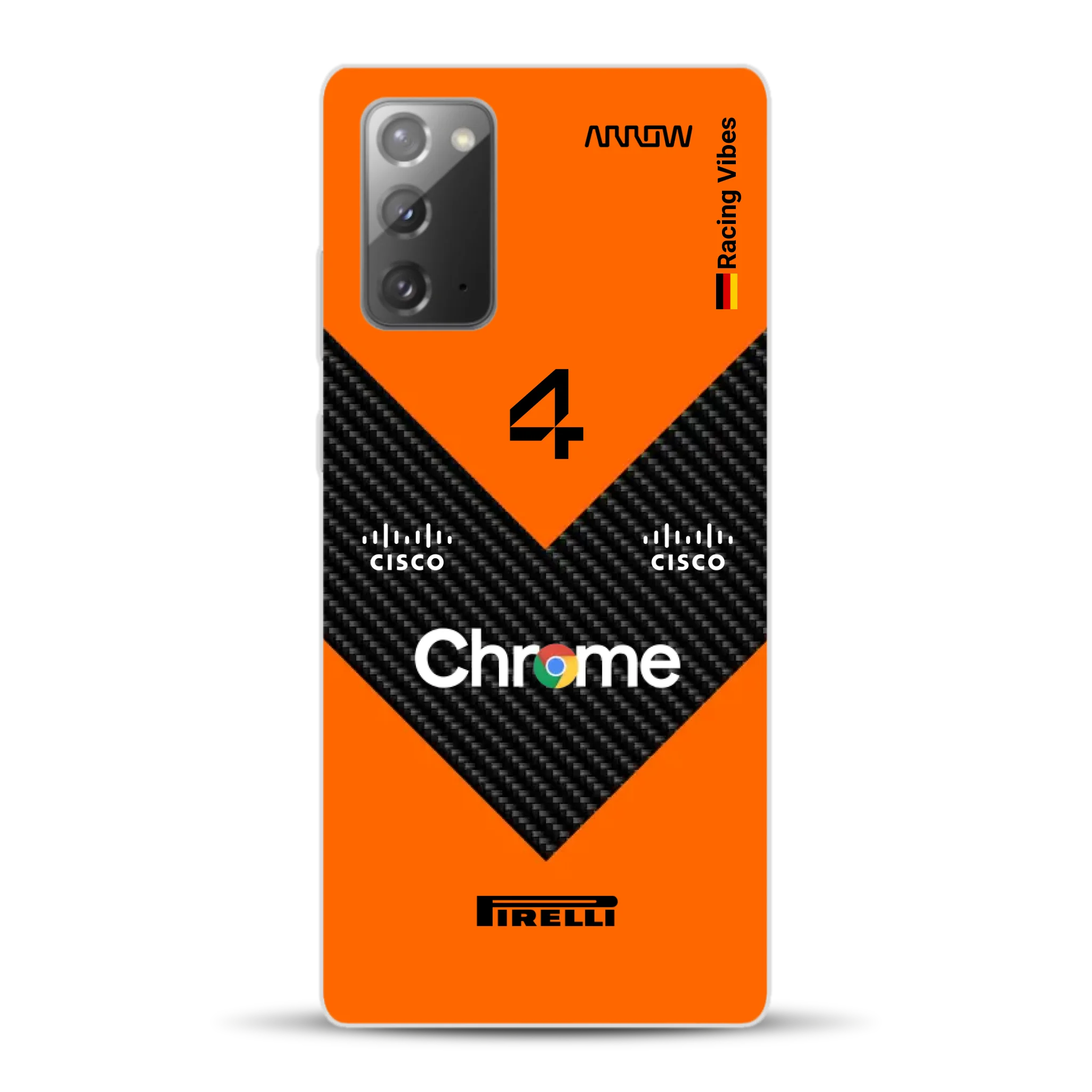 McL F1 2025 MCL39 Livery - Custodia per cellulare personalizzata per Samsung