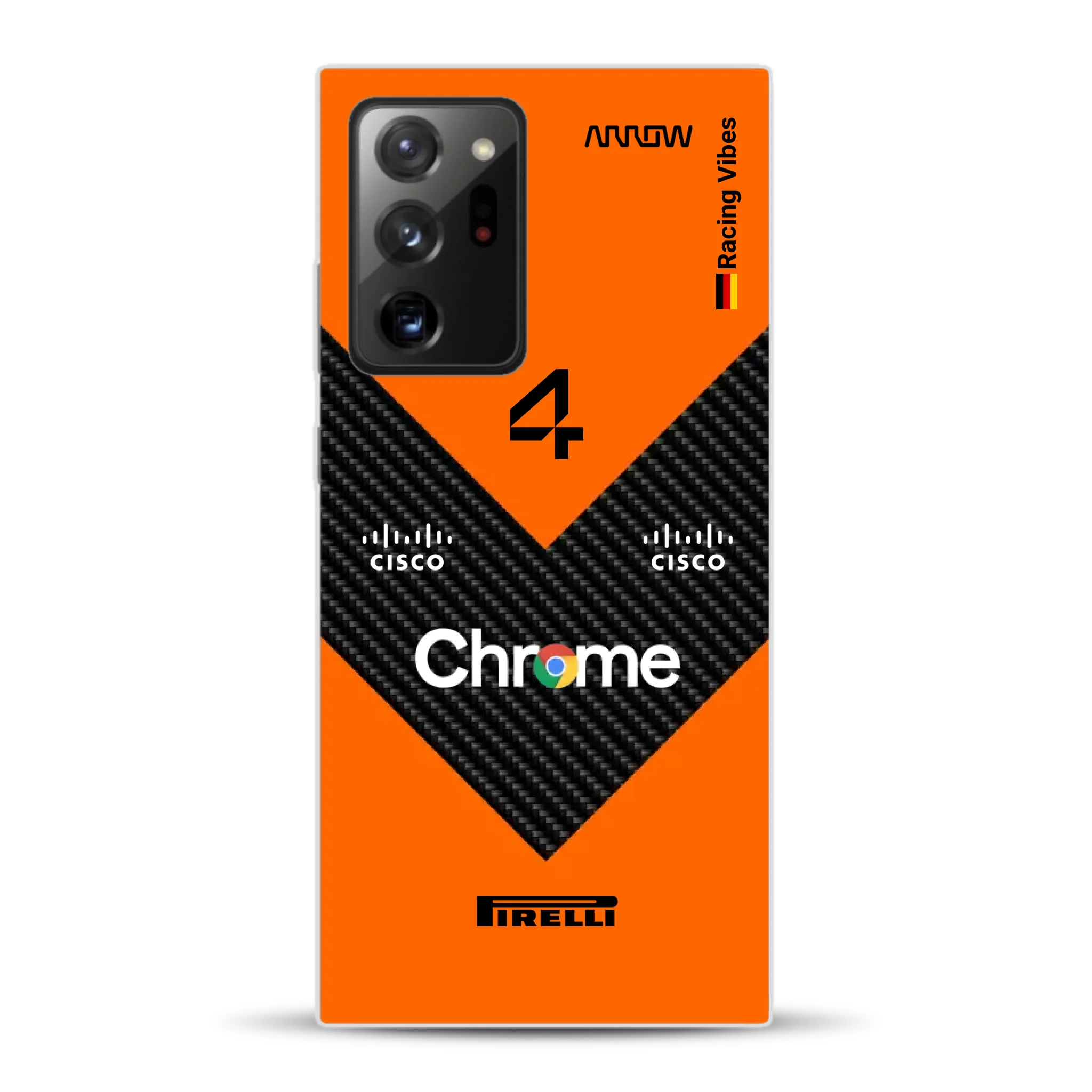 McL F1 2025 MCL39 Livery - Custodia per cellulare personalizzata per Samsung