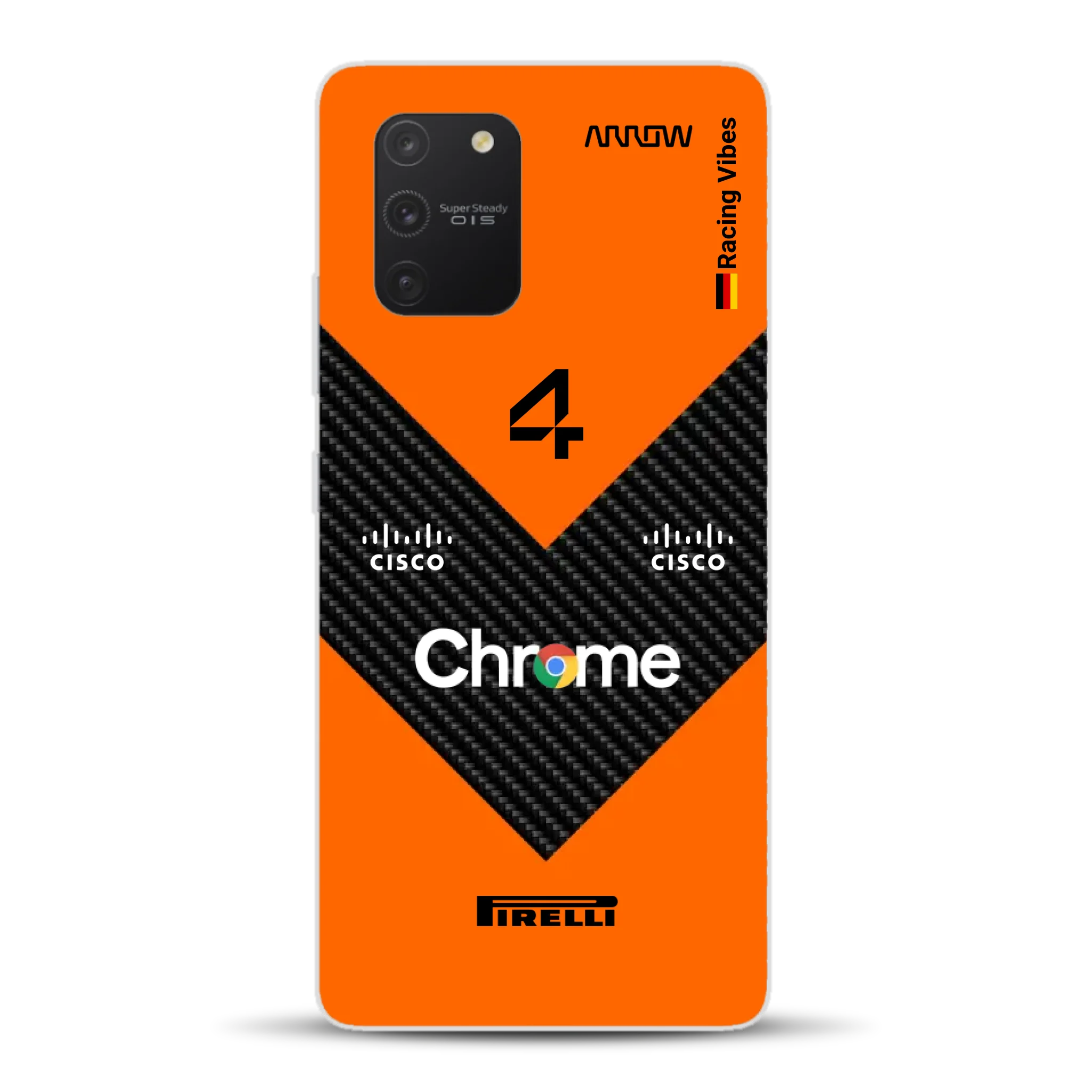McL F1 2025 MCL39 Livery - Custodia per cellulare personalizzata per Samsung