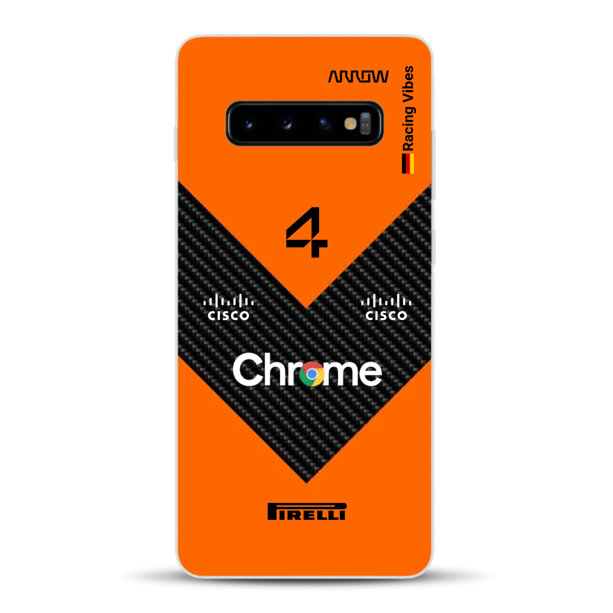 McL F1 2025 MCL39 Livery - Custodia per cellulare personalizzata per Samsung