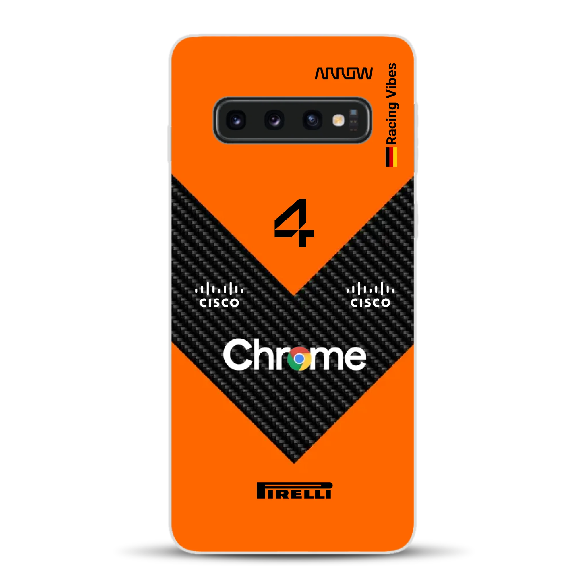 McL F1 2025 MCL39 Livery - Custodia per cellulare personalizzata per Samsung