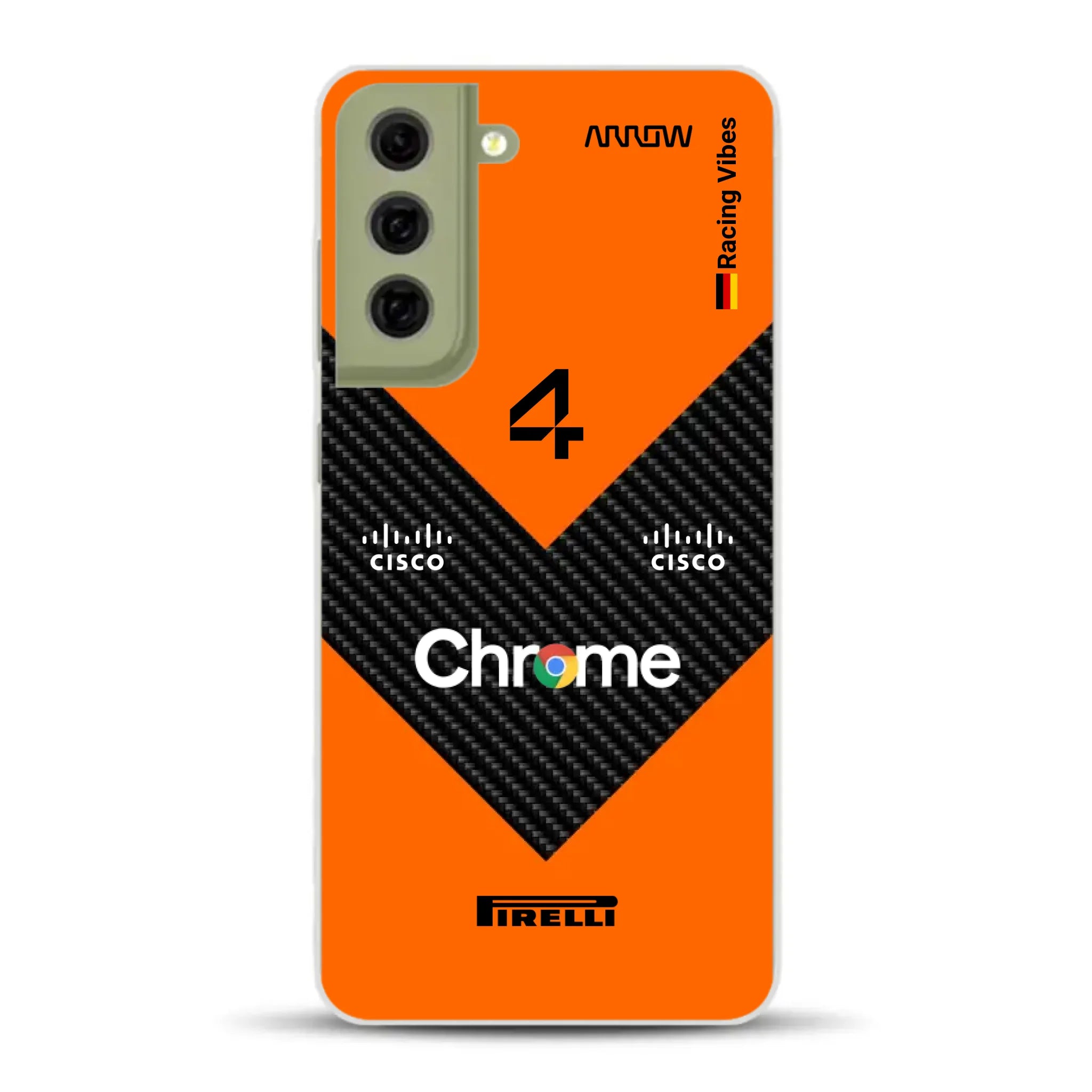 McL F1 2025 MCL39 Livery - Custodia per cellulare personalizzata per Samsung