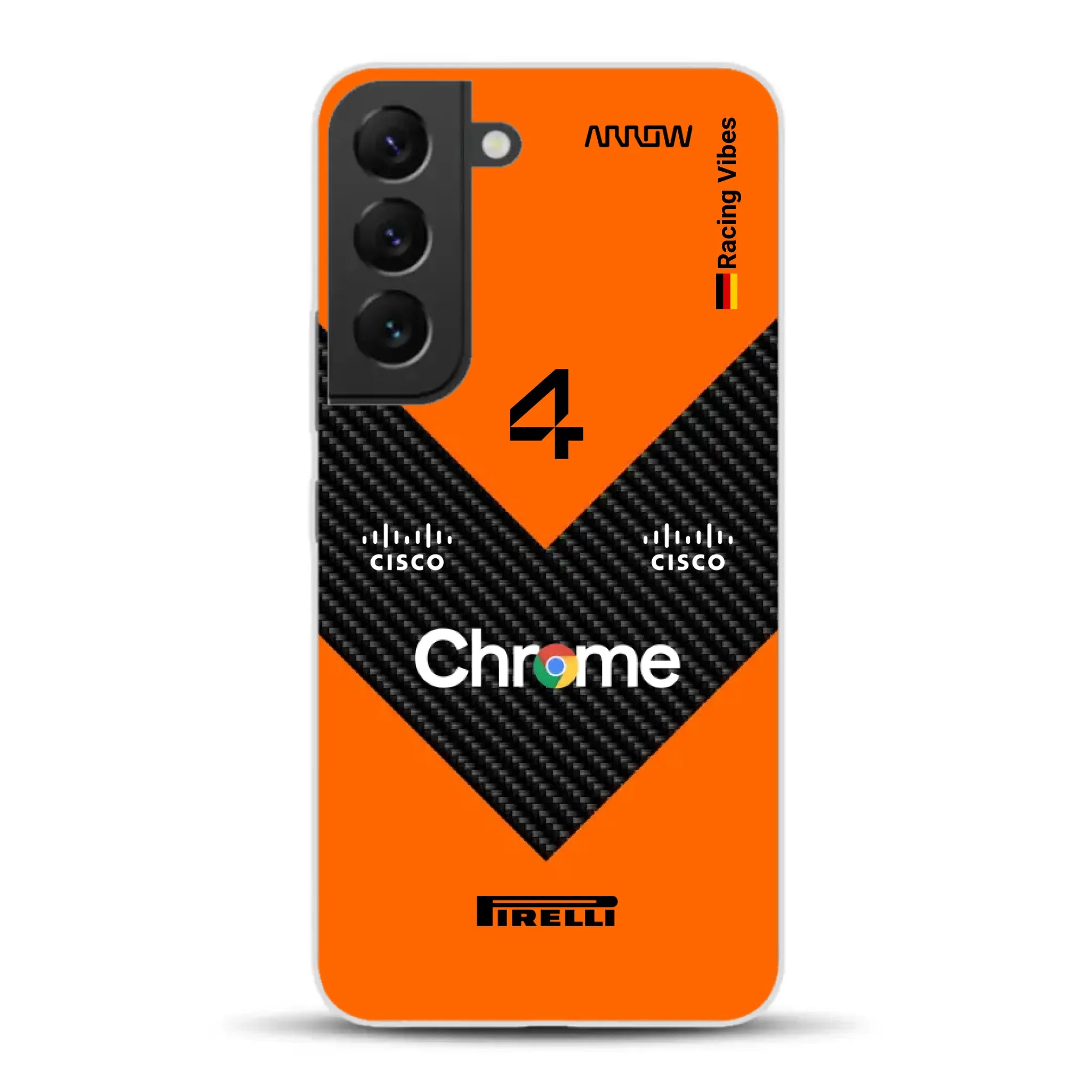McL F1 2025 MCL39 Livery - Custodia per cellulare personalizzata per Samsung