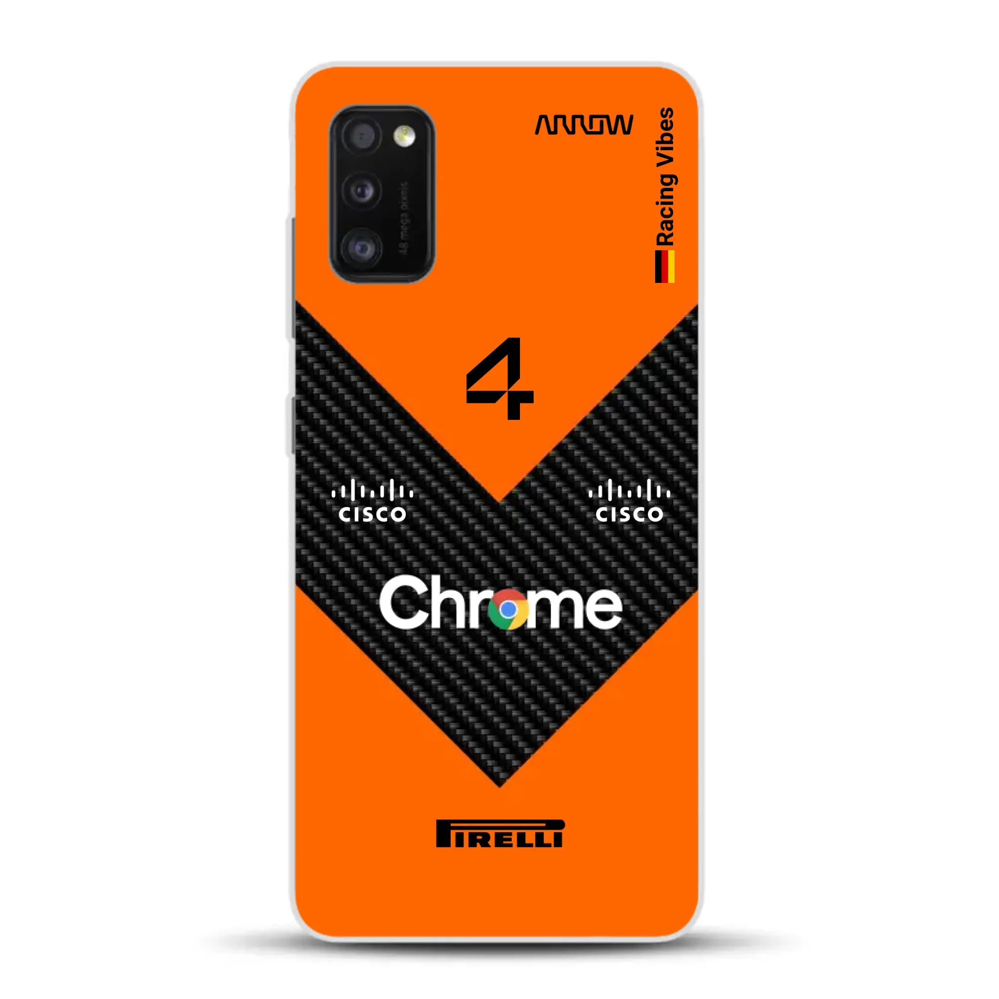 McL F1 2025 MCL39 Livery - Custodia per cellulare personalizzata per Samsung