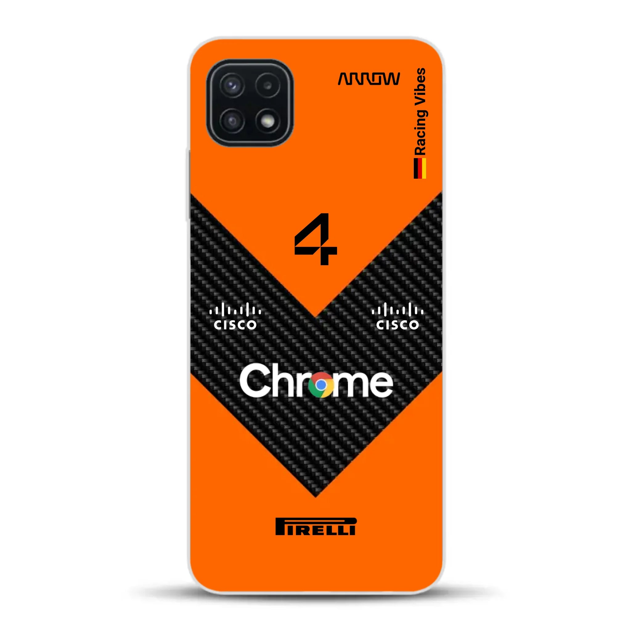 McL F1 2025 MCL39 Livery - Custodia per cellulare personalizzata per Samsung