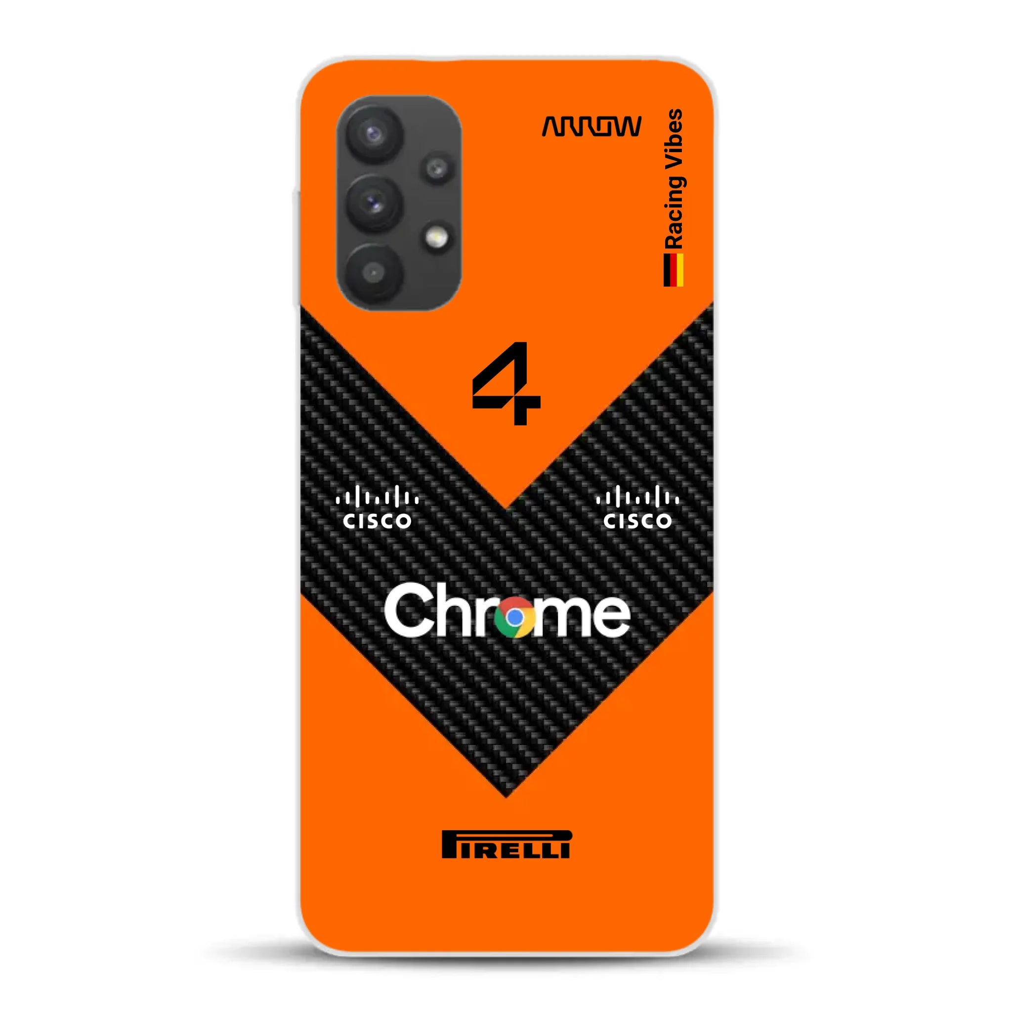 McL F1 2025 MCL39 Livery - Custodia per cellulare personalizzata per Samsung