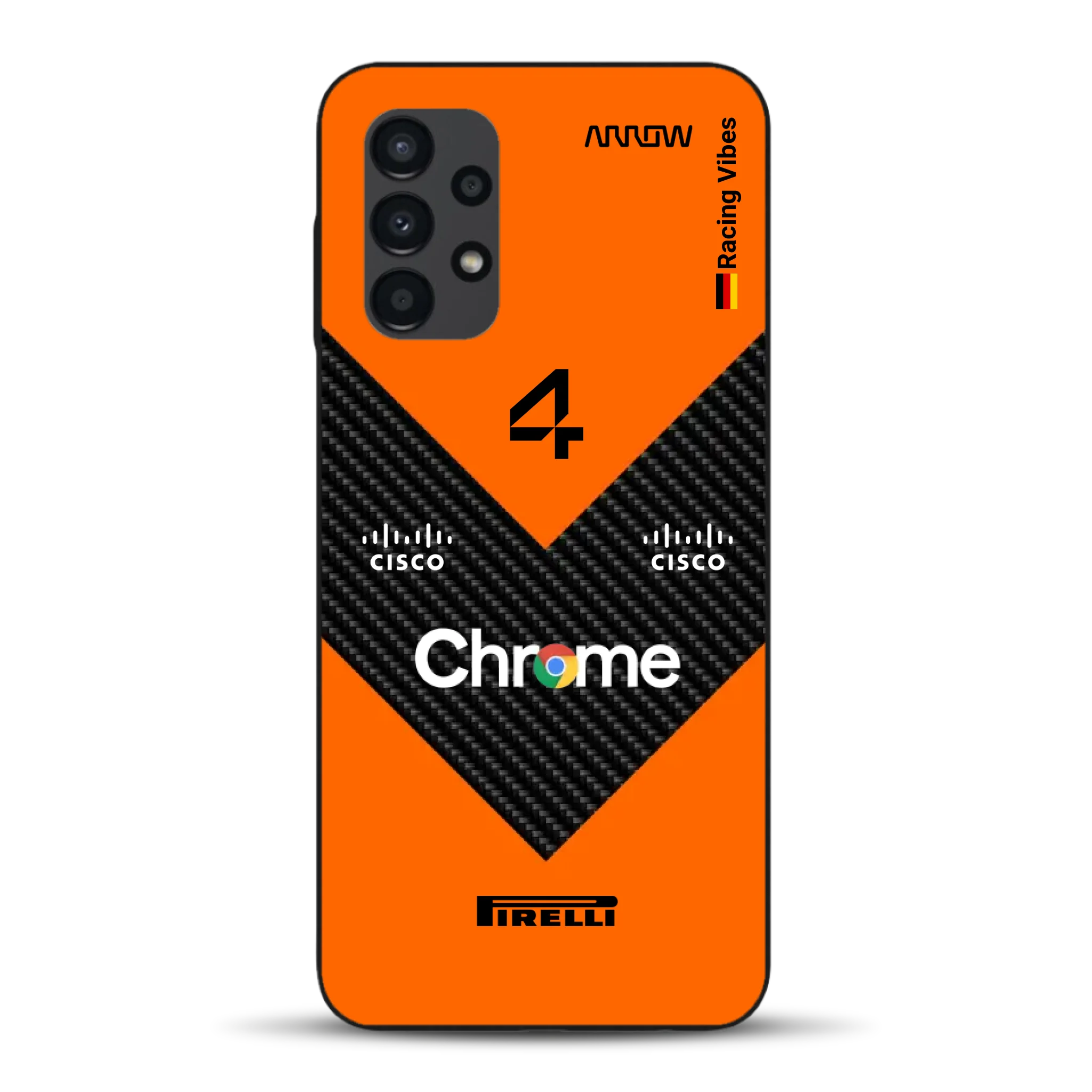 McL F1 2025 MCL39 Livery - Custodia per cellulare personalizzata per Samsung