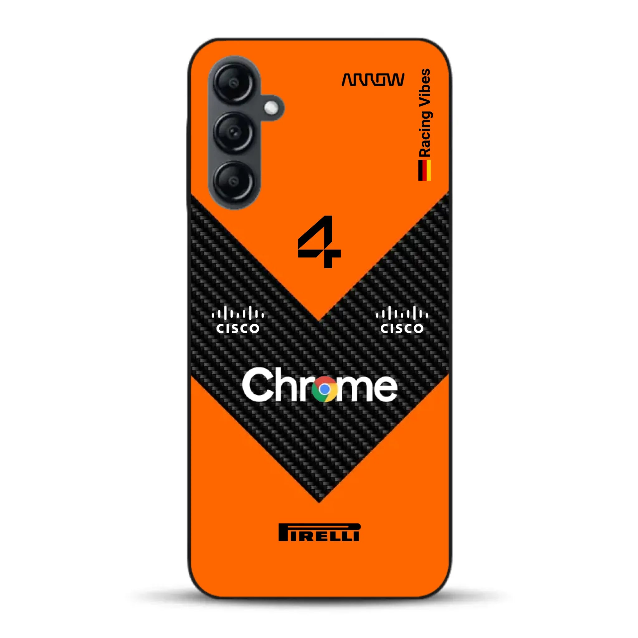 McL F1 2025 MCL39 Livery - Custodia per cellulare personalizzata per Samsung